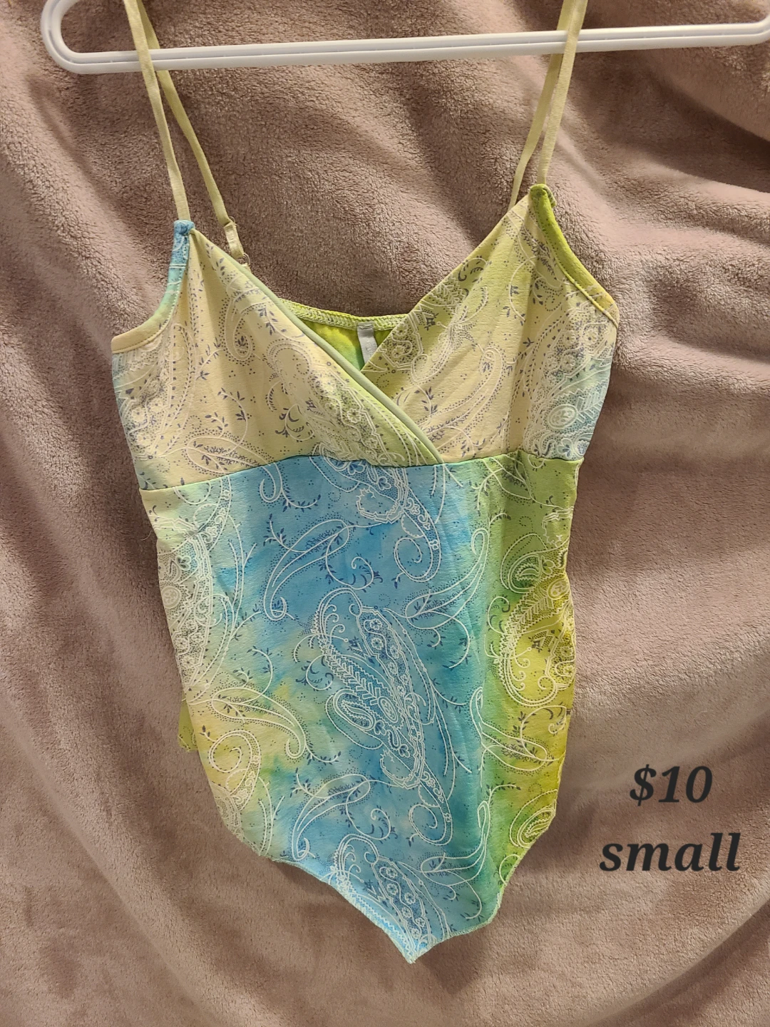 Paisley print camisole