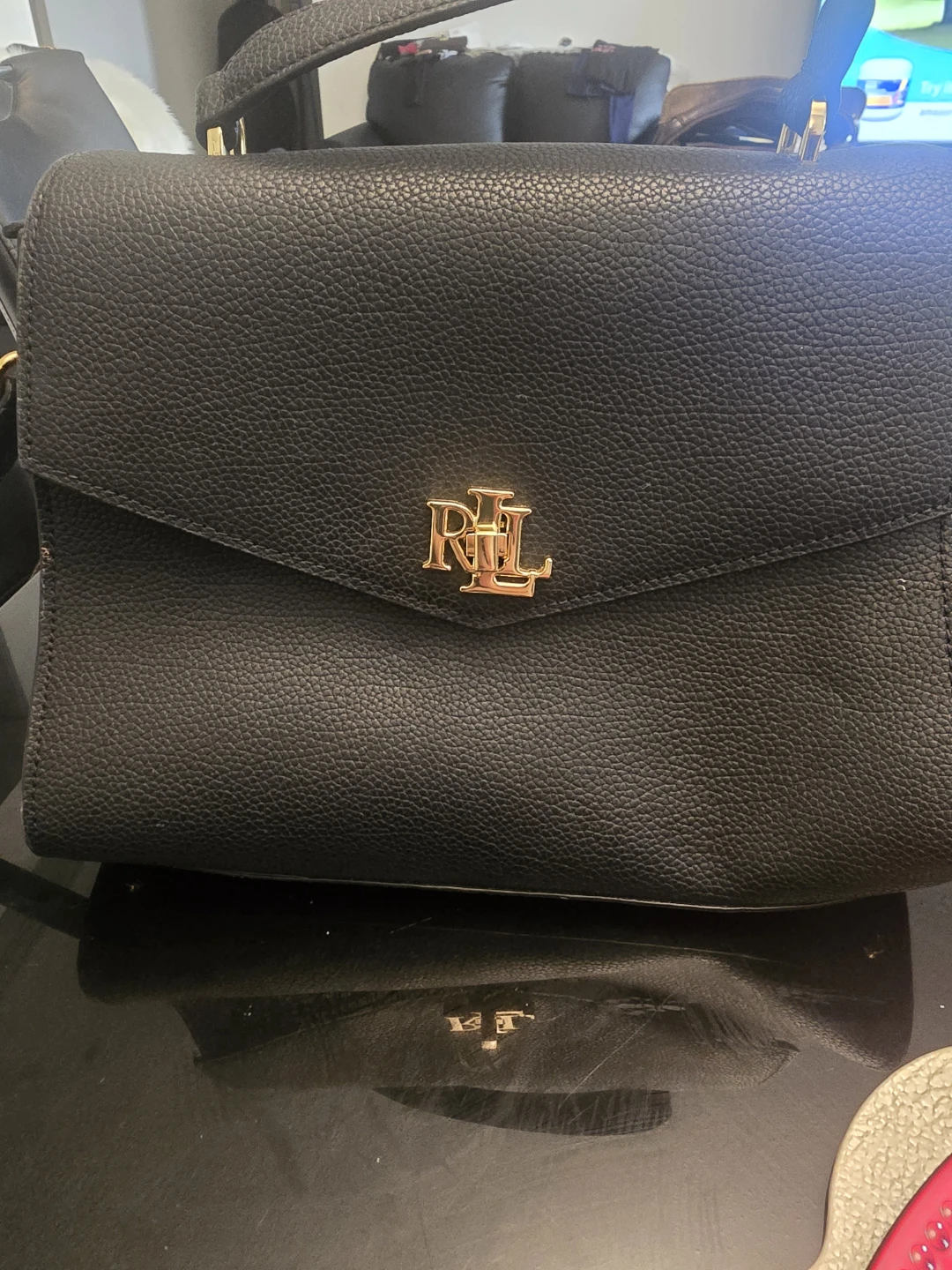 Lauren Ralph Lauren black handbag
