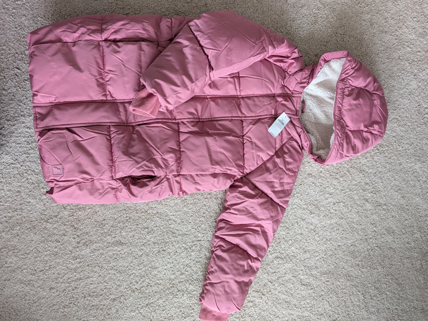 *NEW* GAP KIDS Sherpa-Lined Heavyweight Puffer Coat