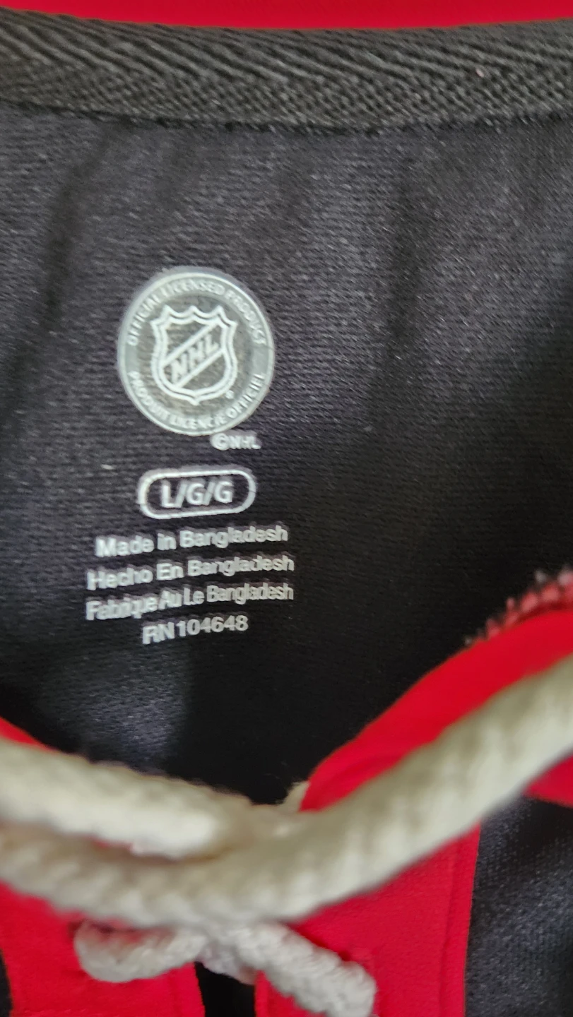 Chicago Blackhawks Lace-Up Jersey, Size Large - photo 2
