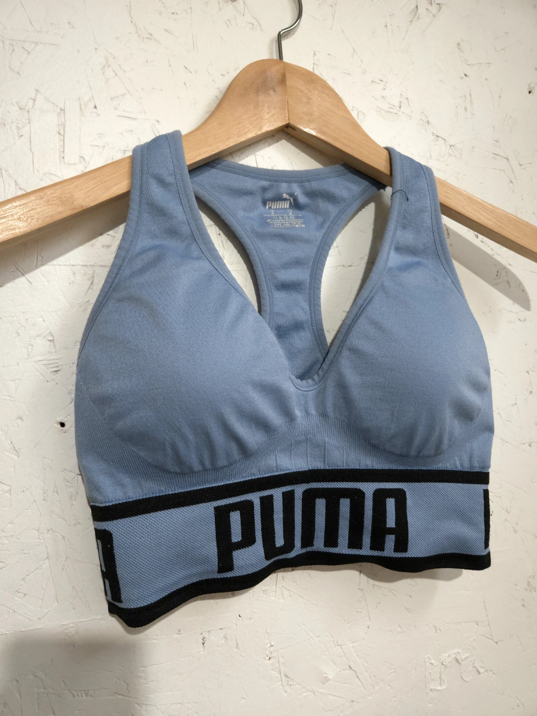 Puma Blue Sports Bra