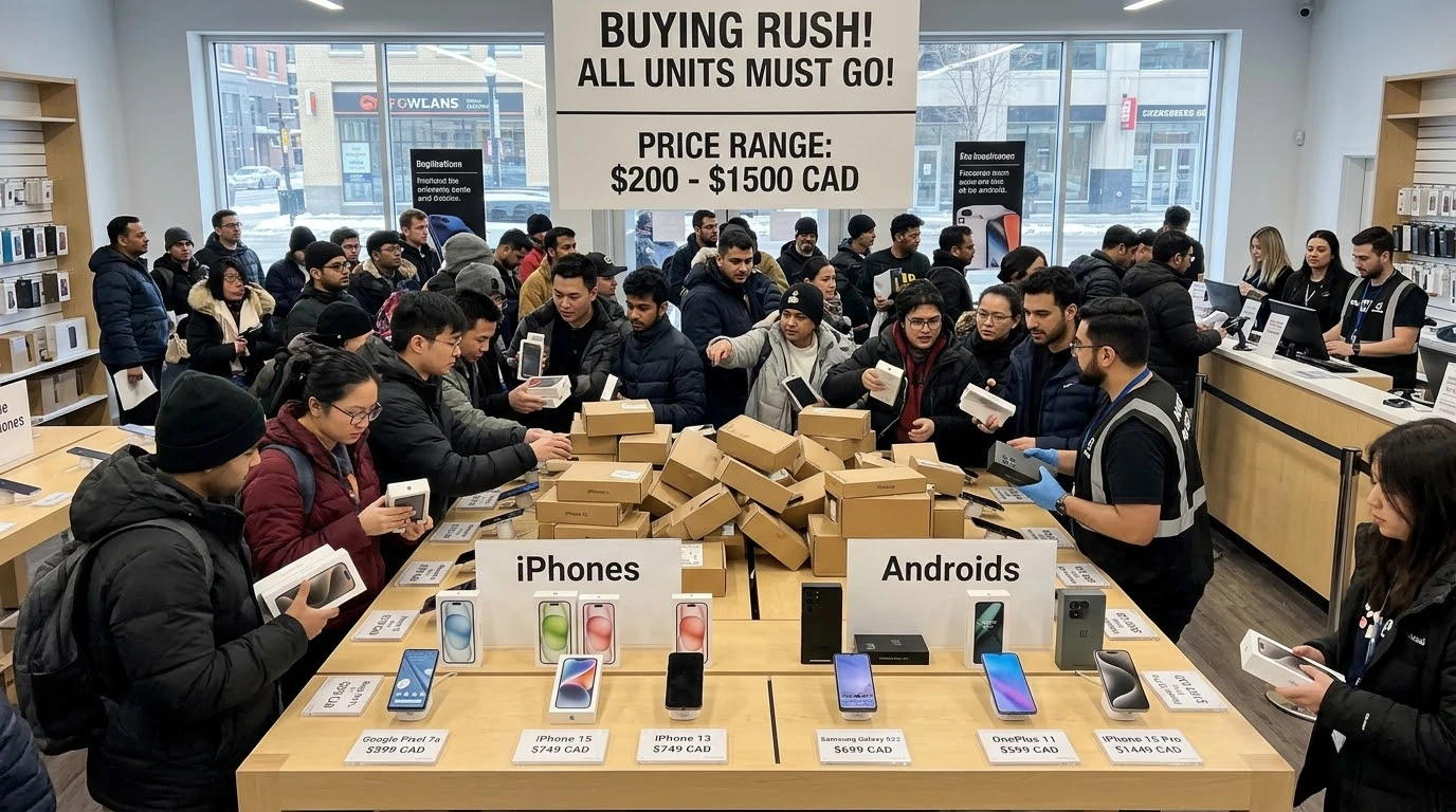 Buying  rush phones