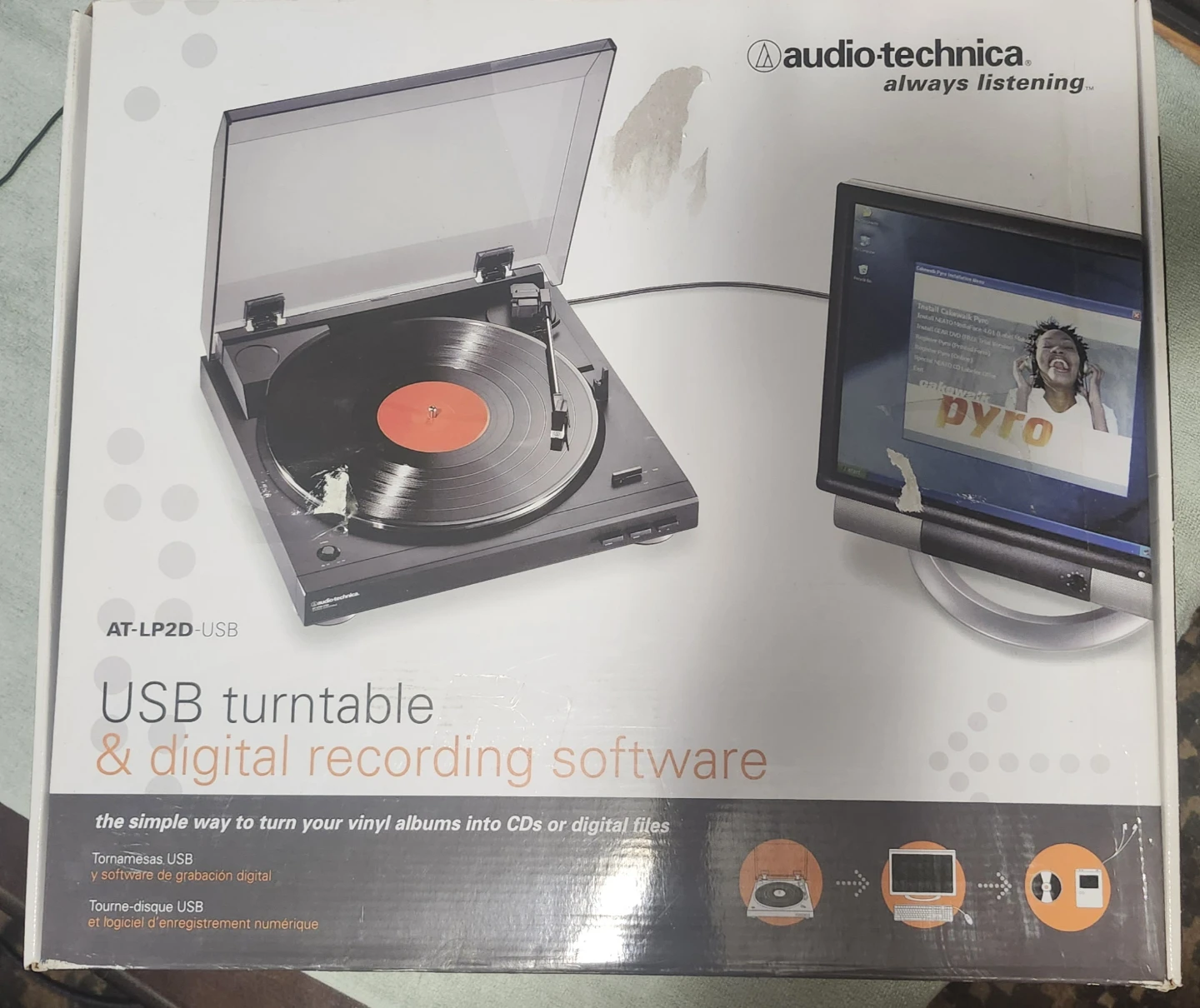 Audio-Technica AT-LP2D-USB Turntable
