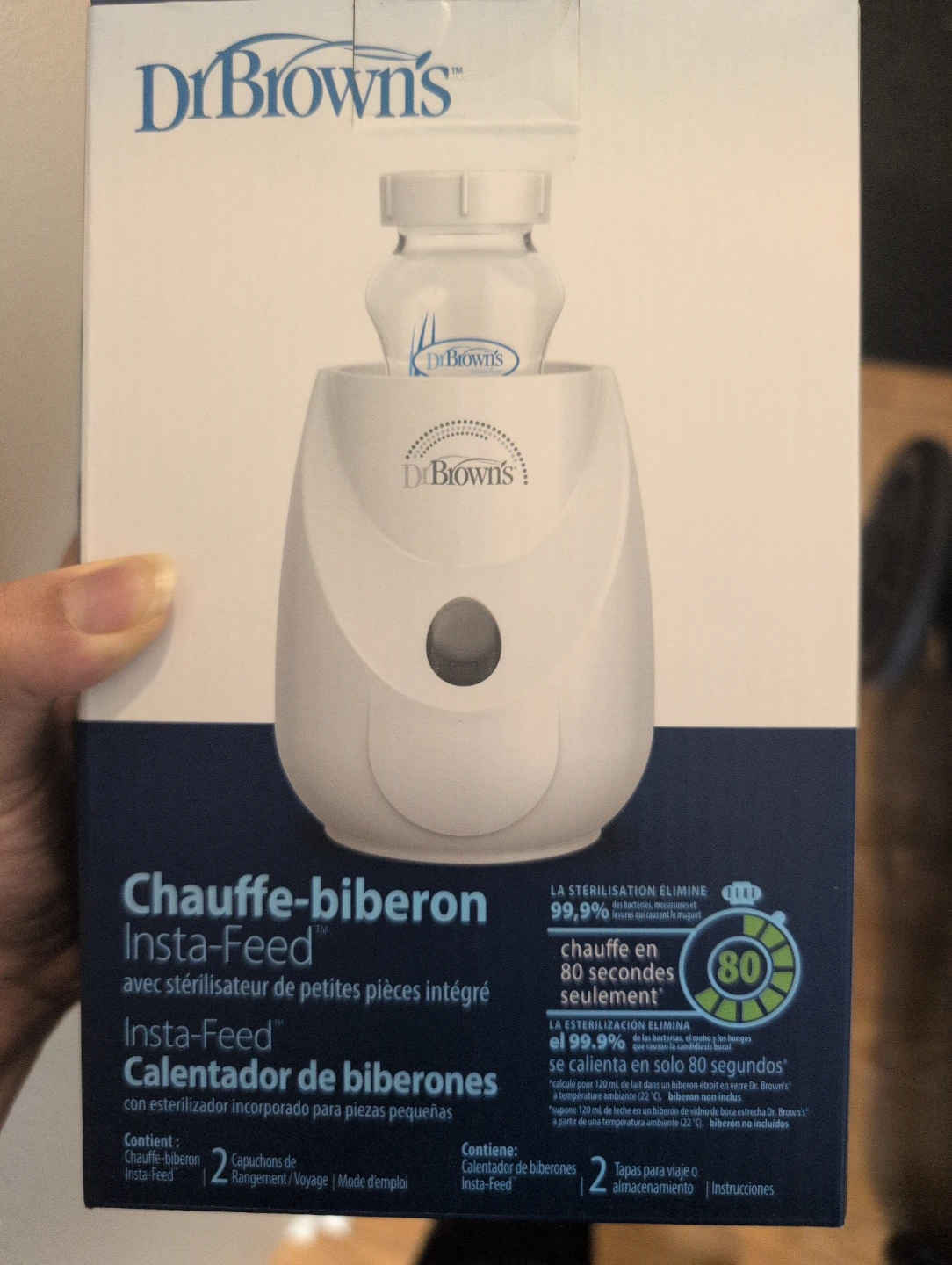 NIB - Dr. Brown's Insta-Feed Bottle Warmer