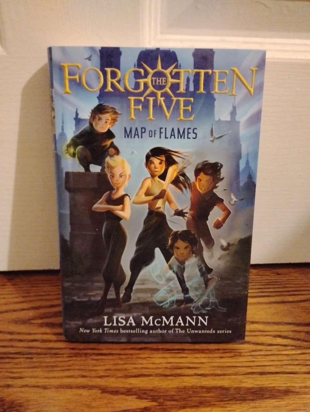 The Forgotten Five Map of Flames by Lisa McMann