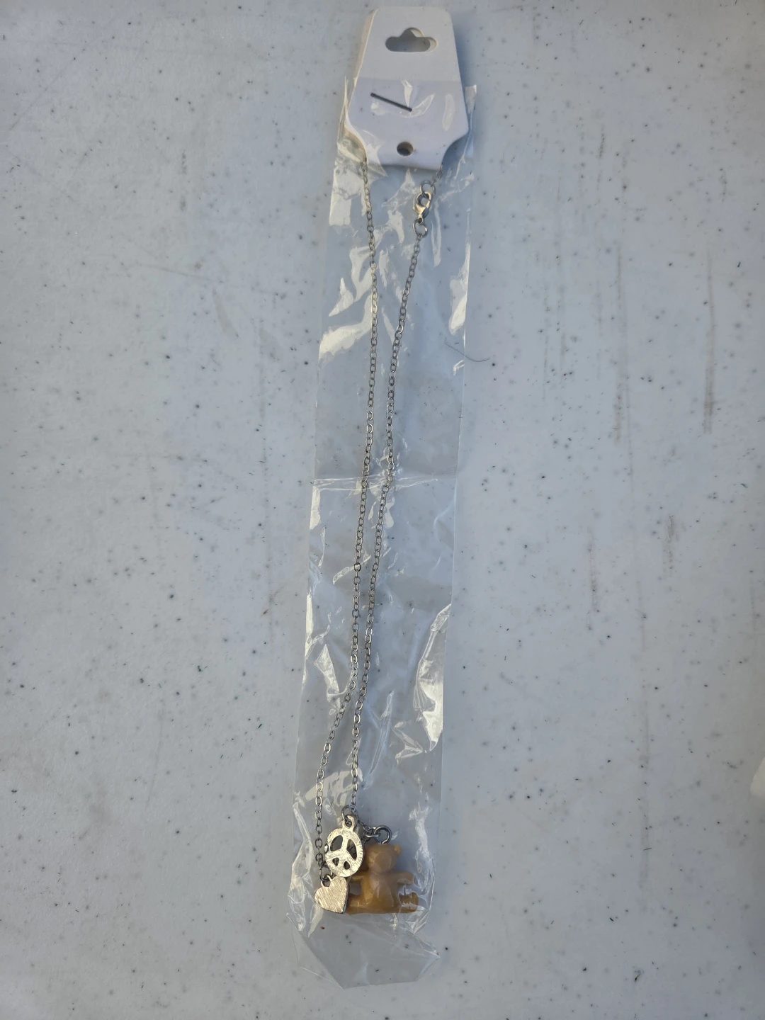 Fashion Jewelry Bear Necklace