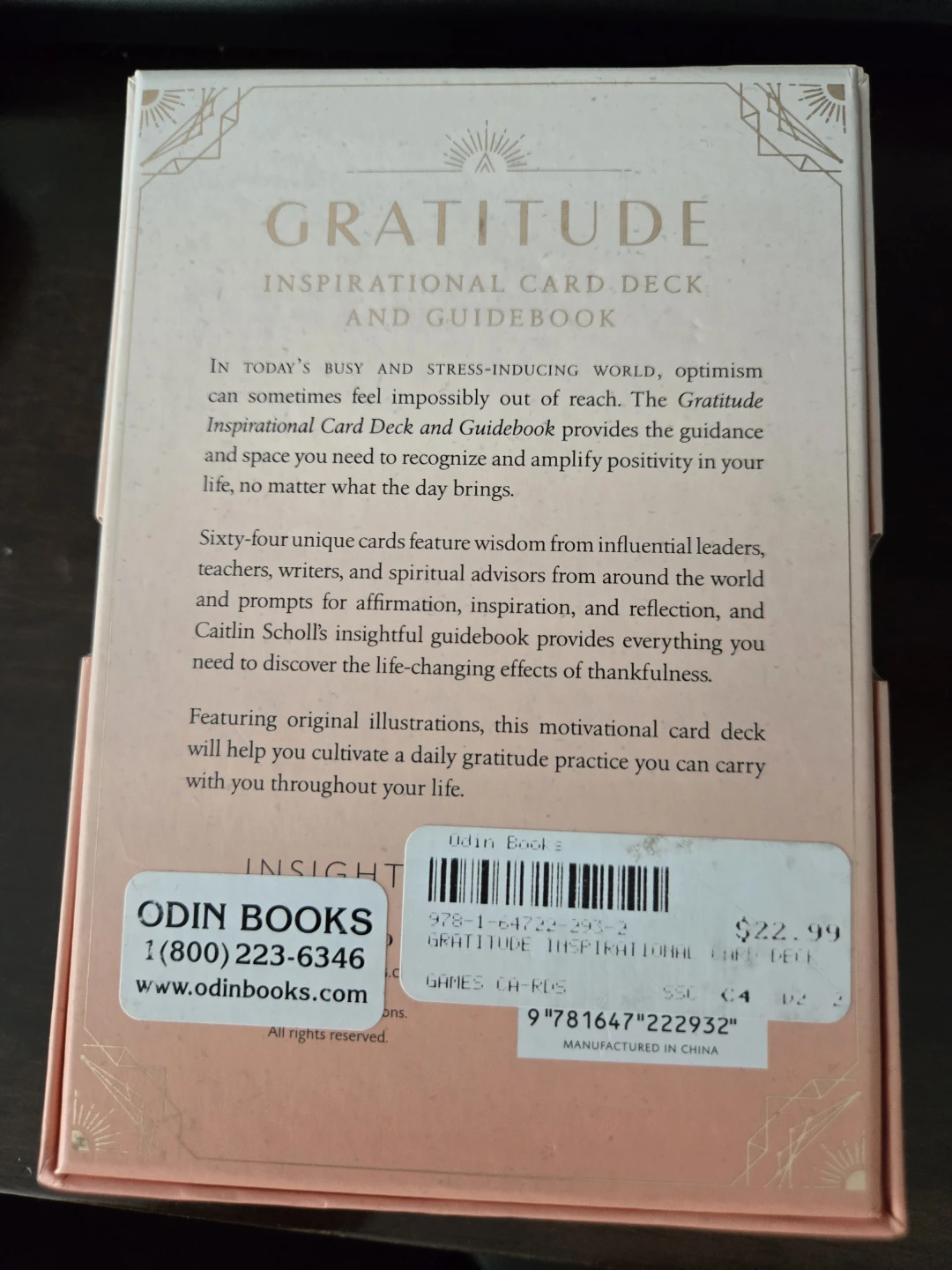 Gratitude Inspirational Card Deck and Guidebook - photo 2
