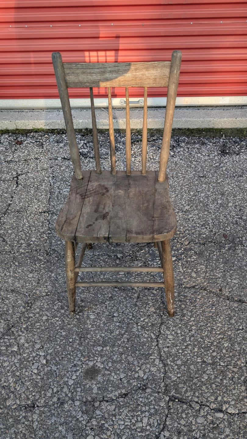 Vintage Solid Wood Chair