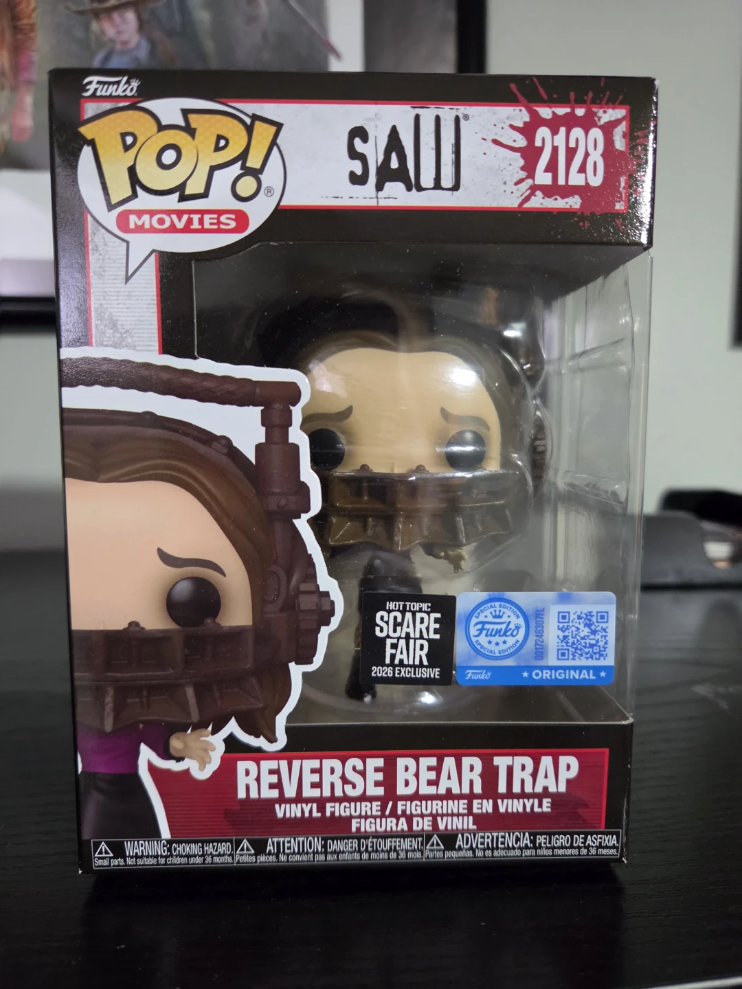 Funko Pop Movies Saw Reverse Bear Trap 2128