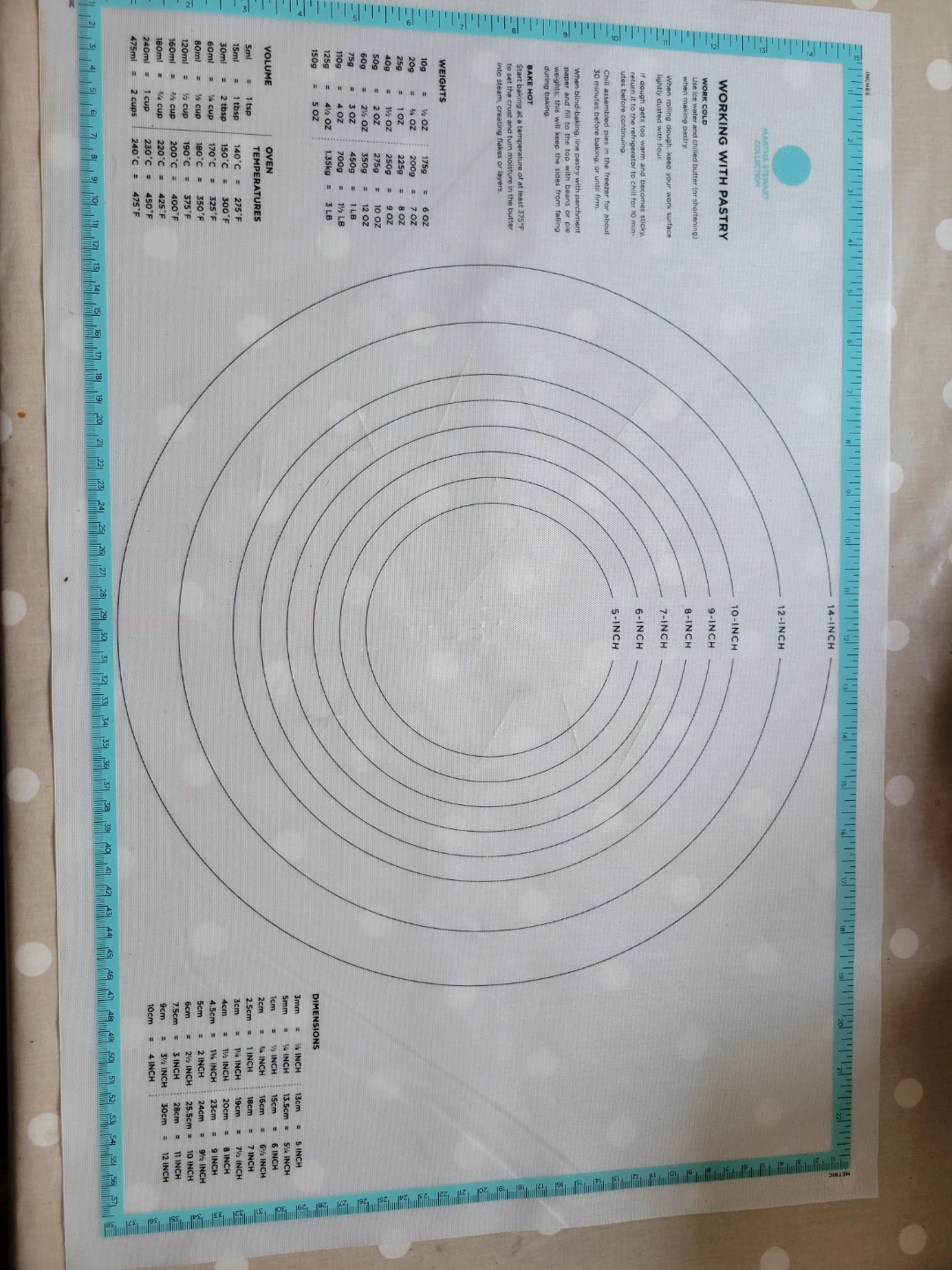 Martha Stewart Collection Pastry Mat