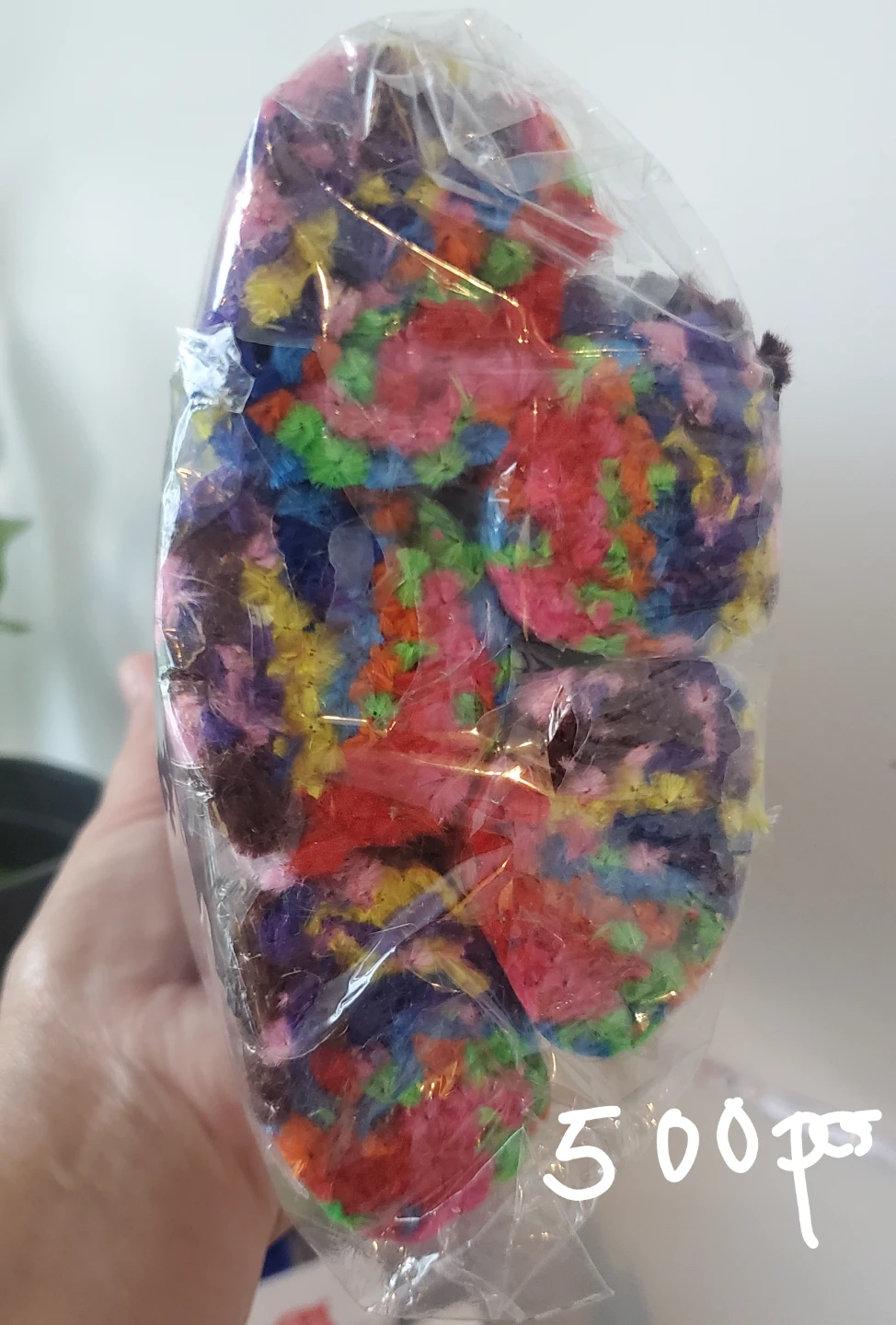 500 Pieces Multicolor Pipe Cleaners