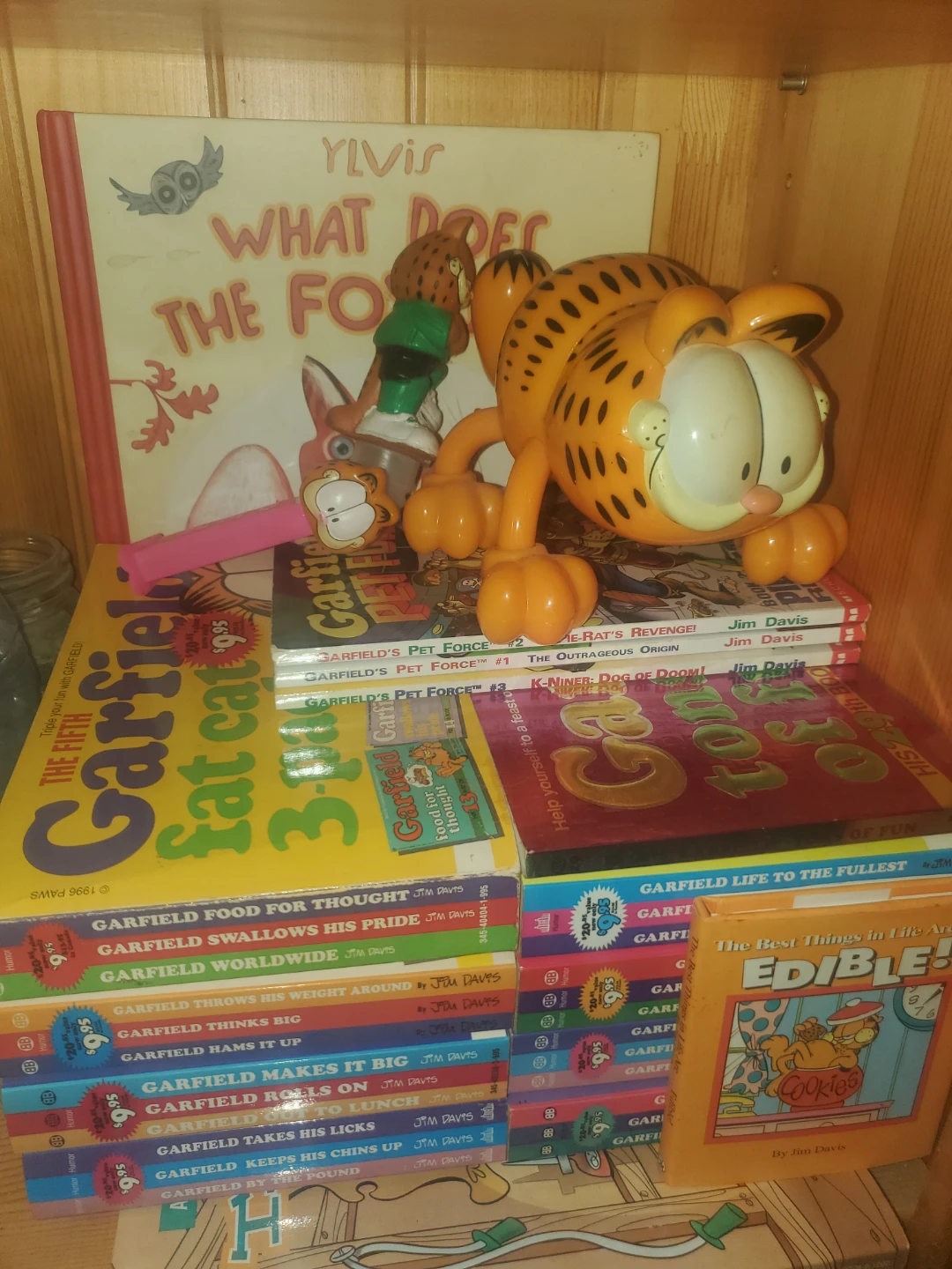 Collection of 17 Garfield Books by Jim Davis