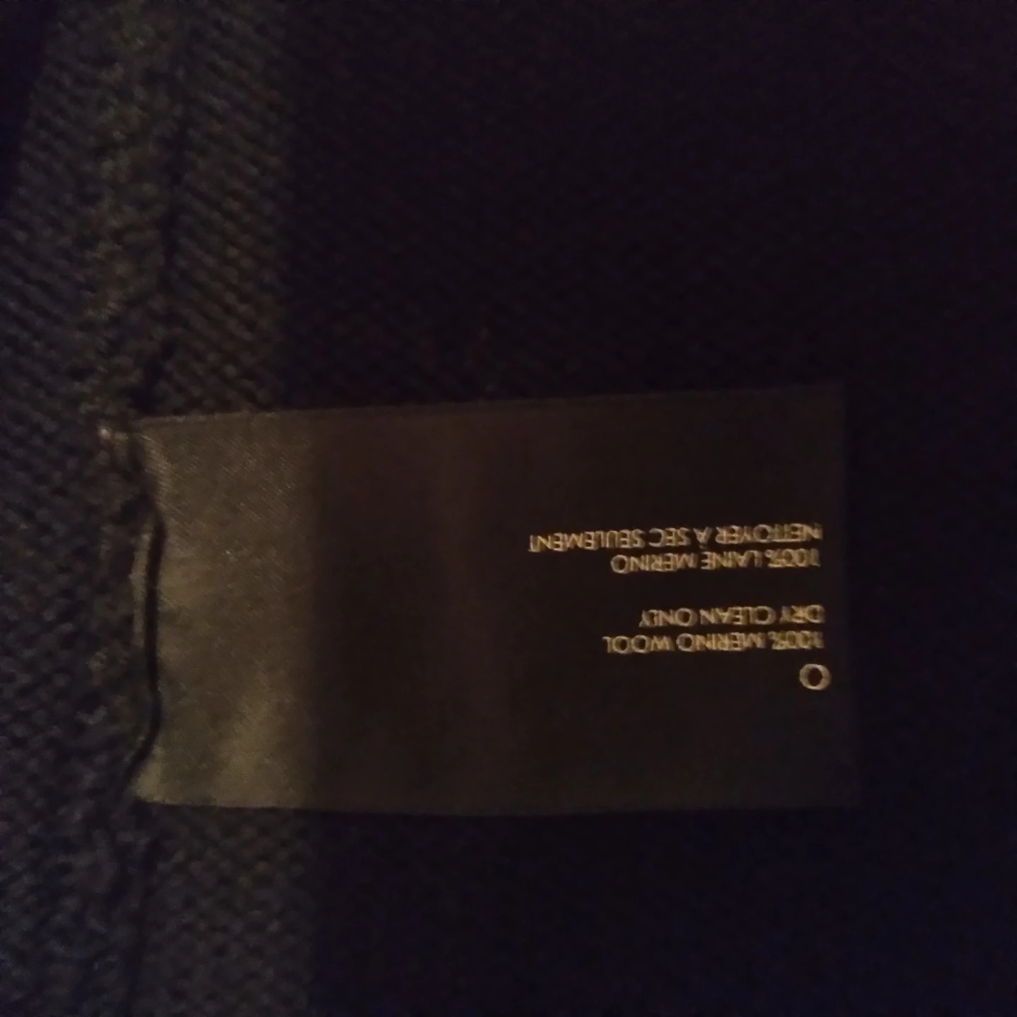 Club Monaco Black Merino Wool Vest S - photo 4