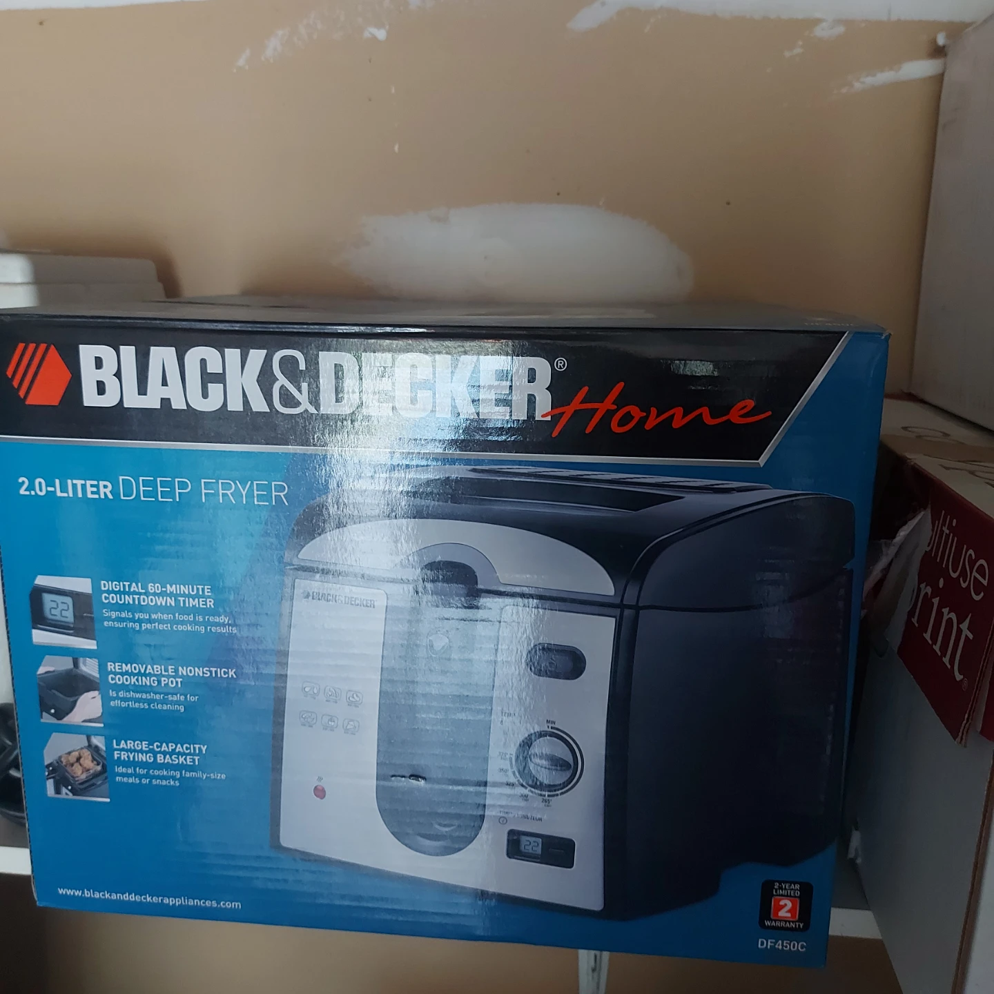Black & Decker 2.0-Liter Deep Fryer