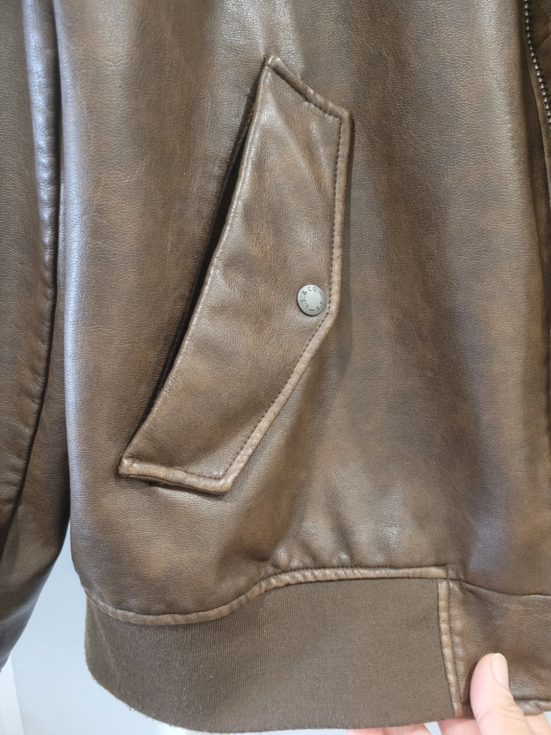 Levi's Brown Bomber Jacket XL - photo 3