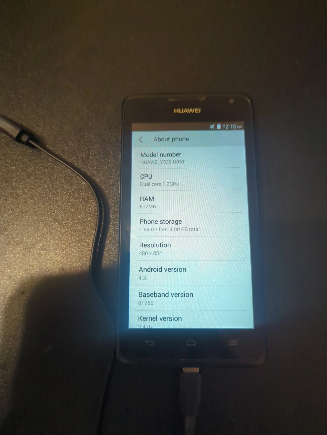 Huawei Y530-U051 Smartphone