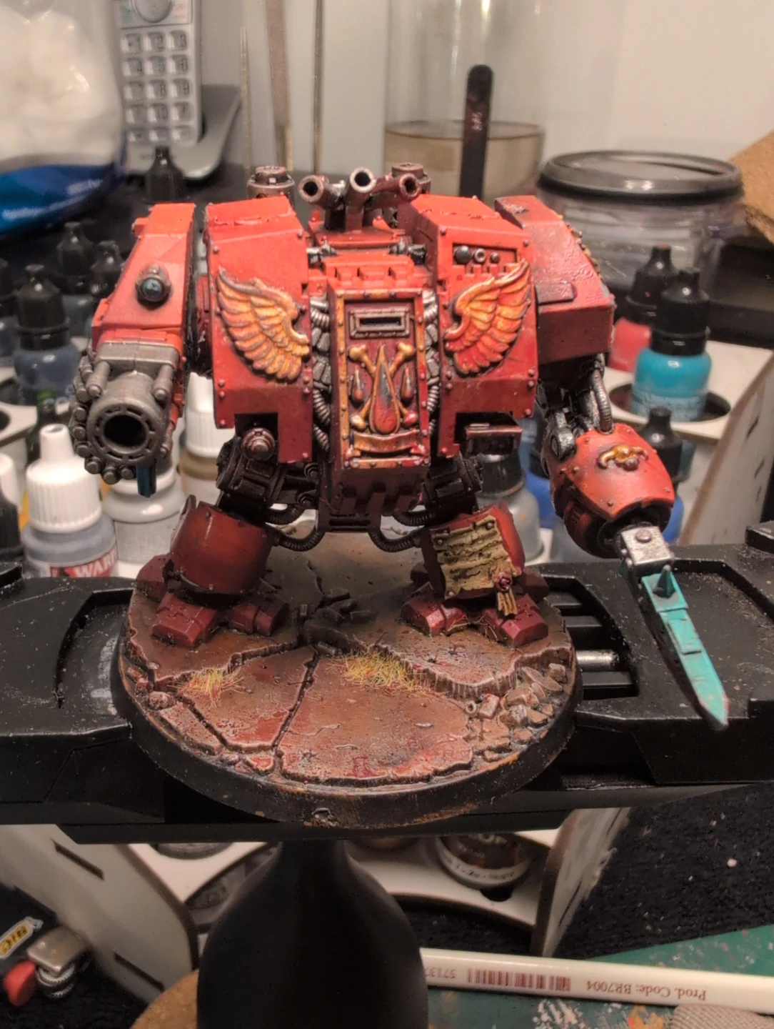 Warhammer 40k Blood Angels Dreadnought