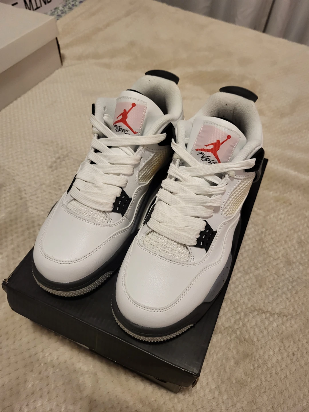 Jordan 4 White Cement - photo 3
