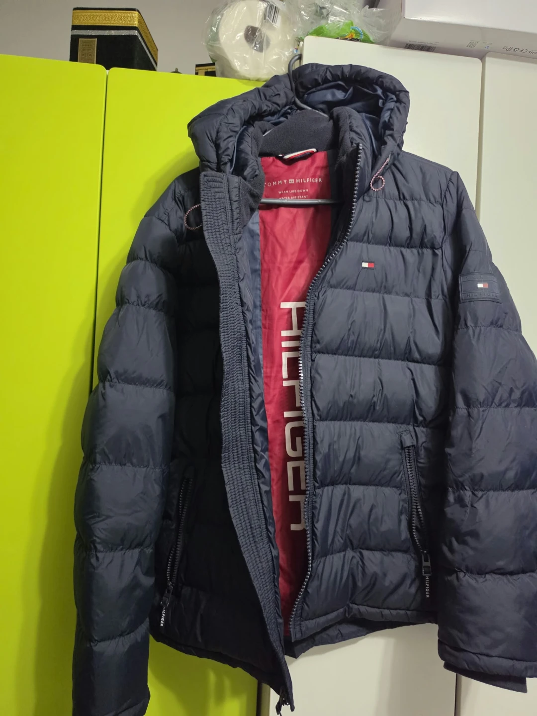 Tommy Hilfiger Navy Puffer Jacket - photo 2