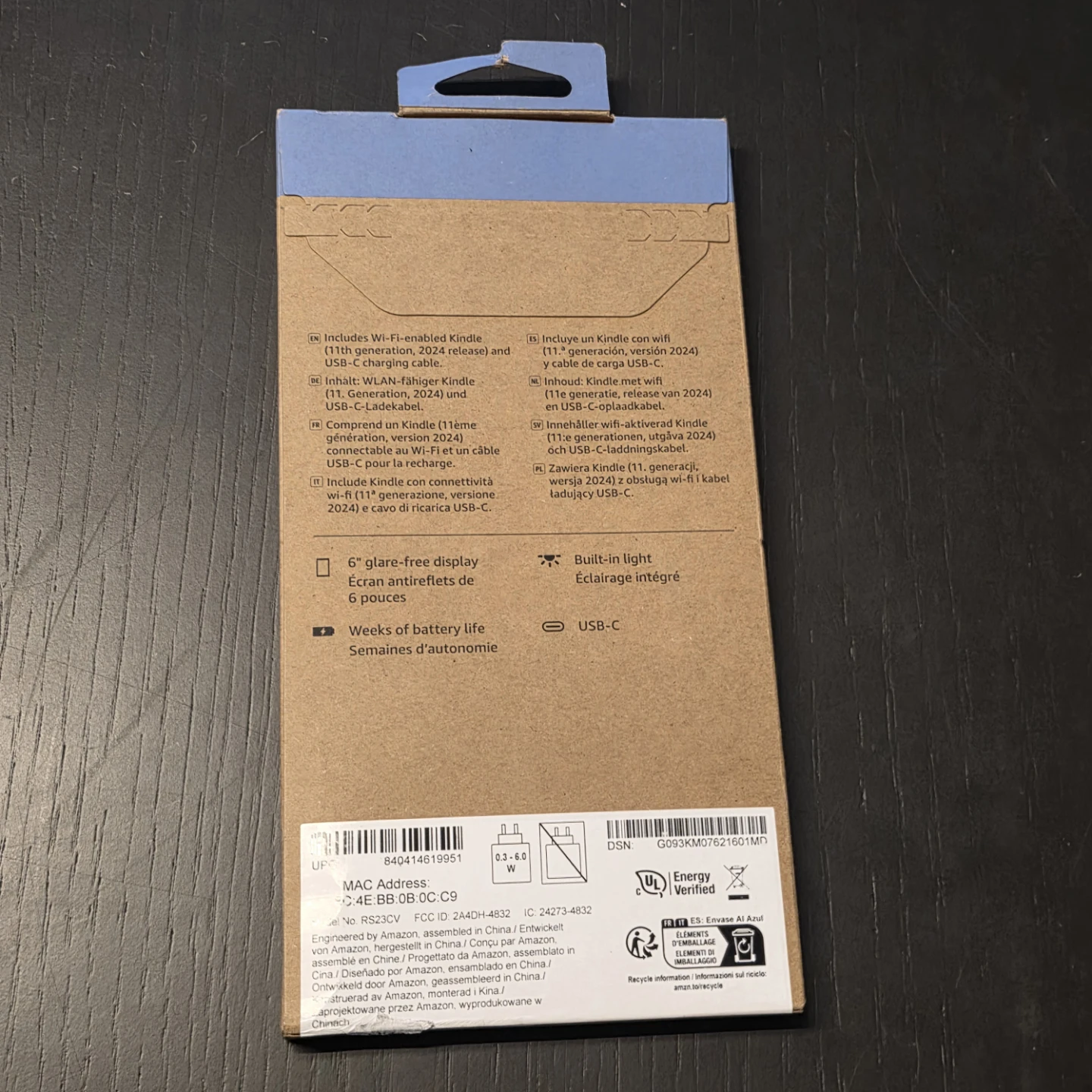 Amazon Kindle 11th Gen 16GB Black - photo 2