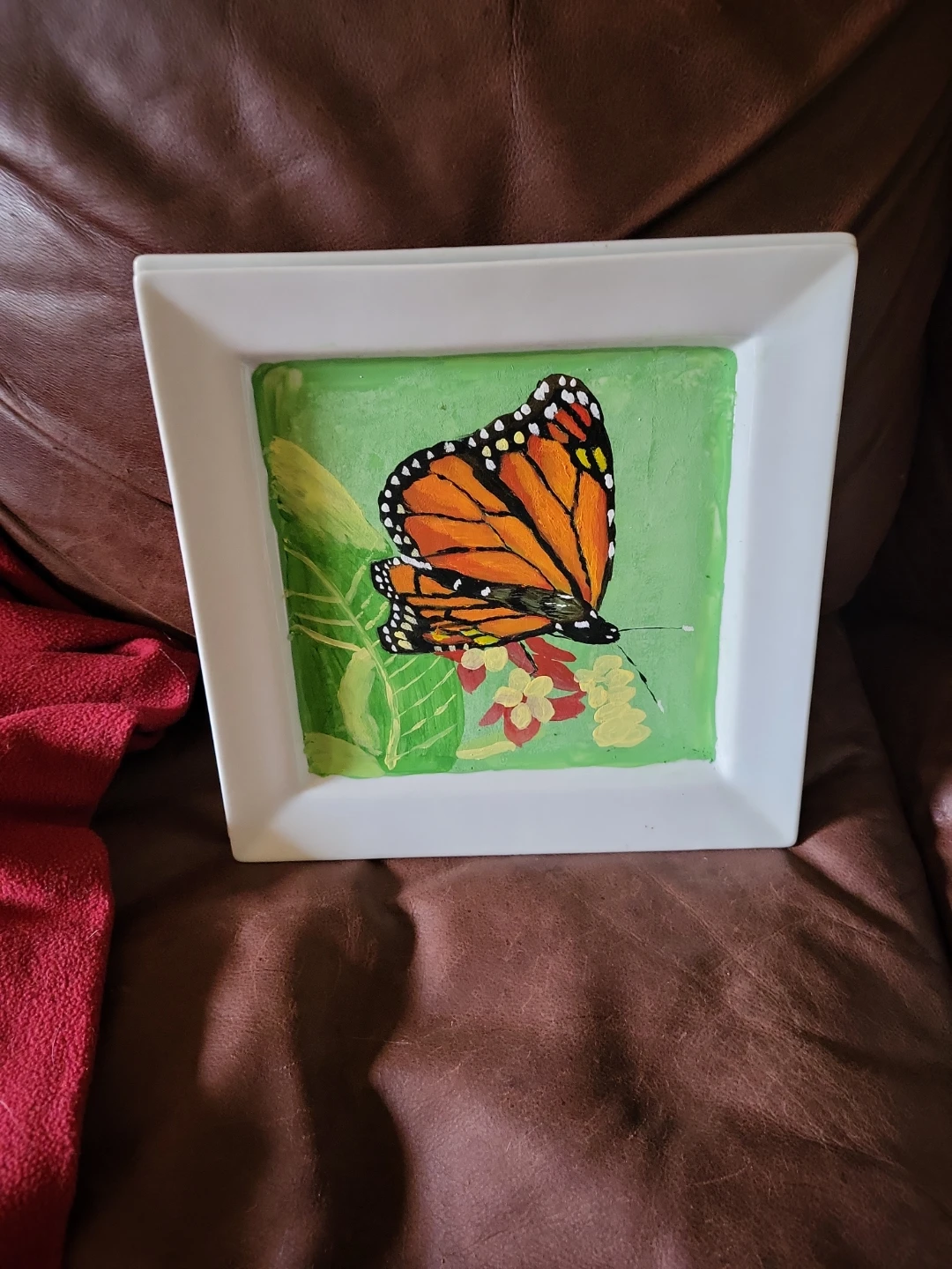 Hand-painted ceramic decorative plates - photo 2
