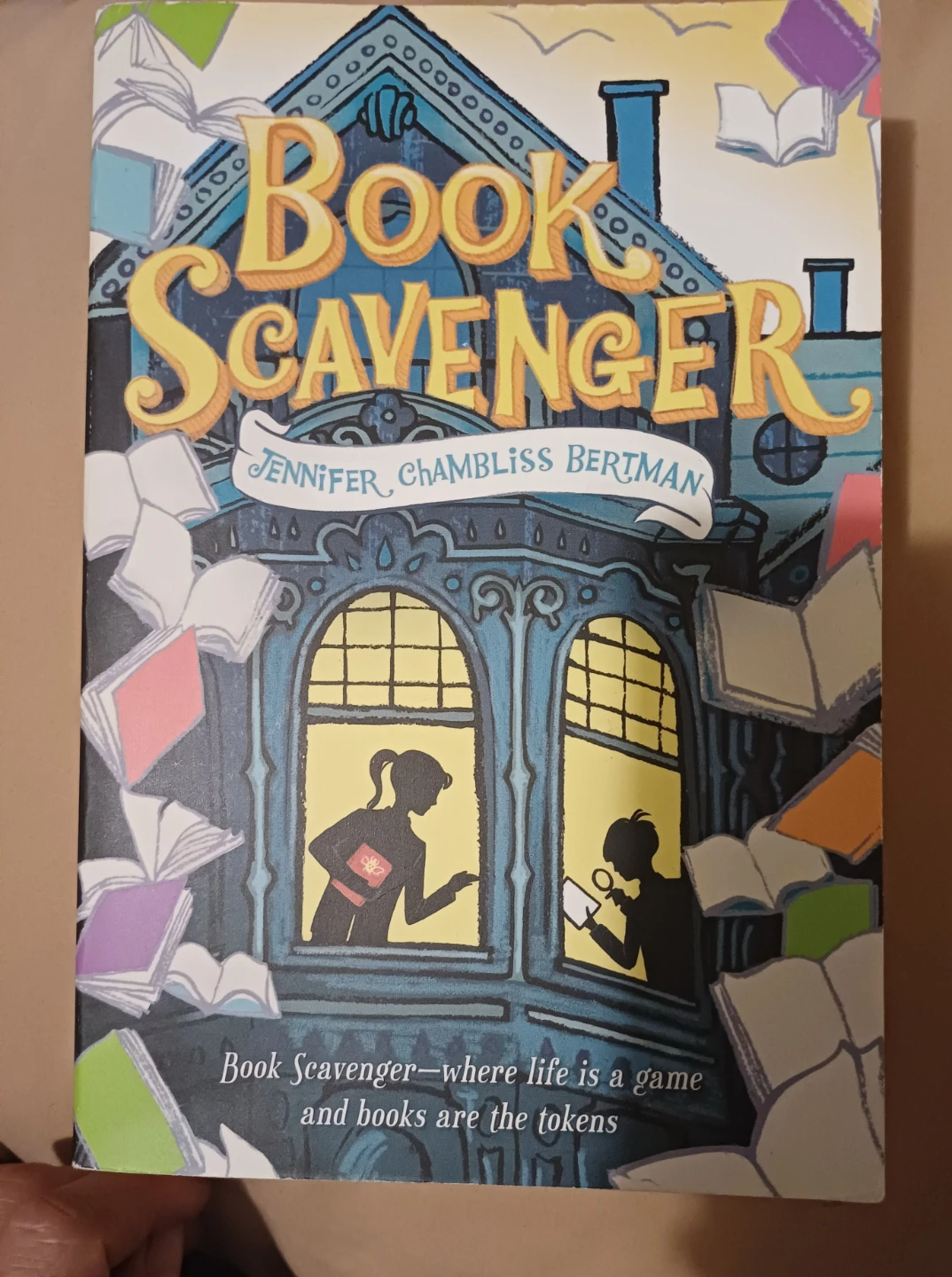 'Book Scavenger' by Jennifer Chambliss Bertman