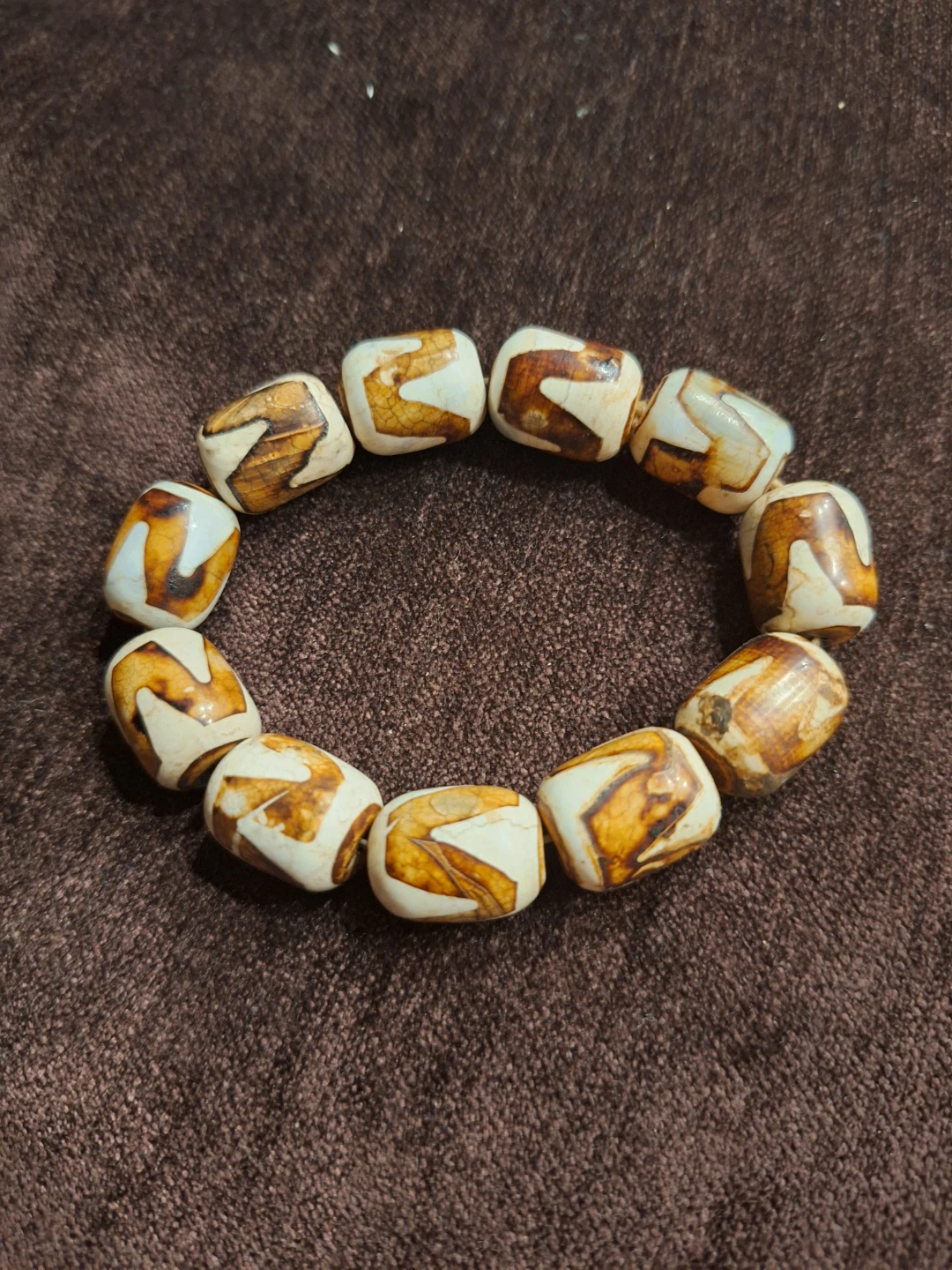 Tibetan Style Dzi Bead Bracelet