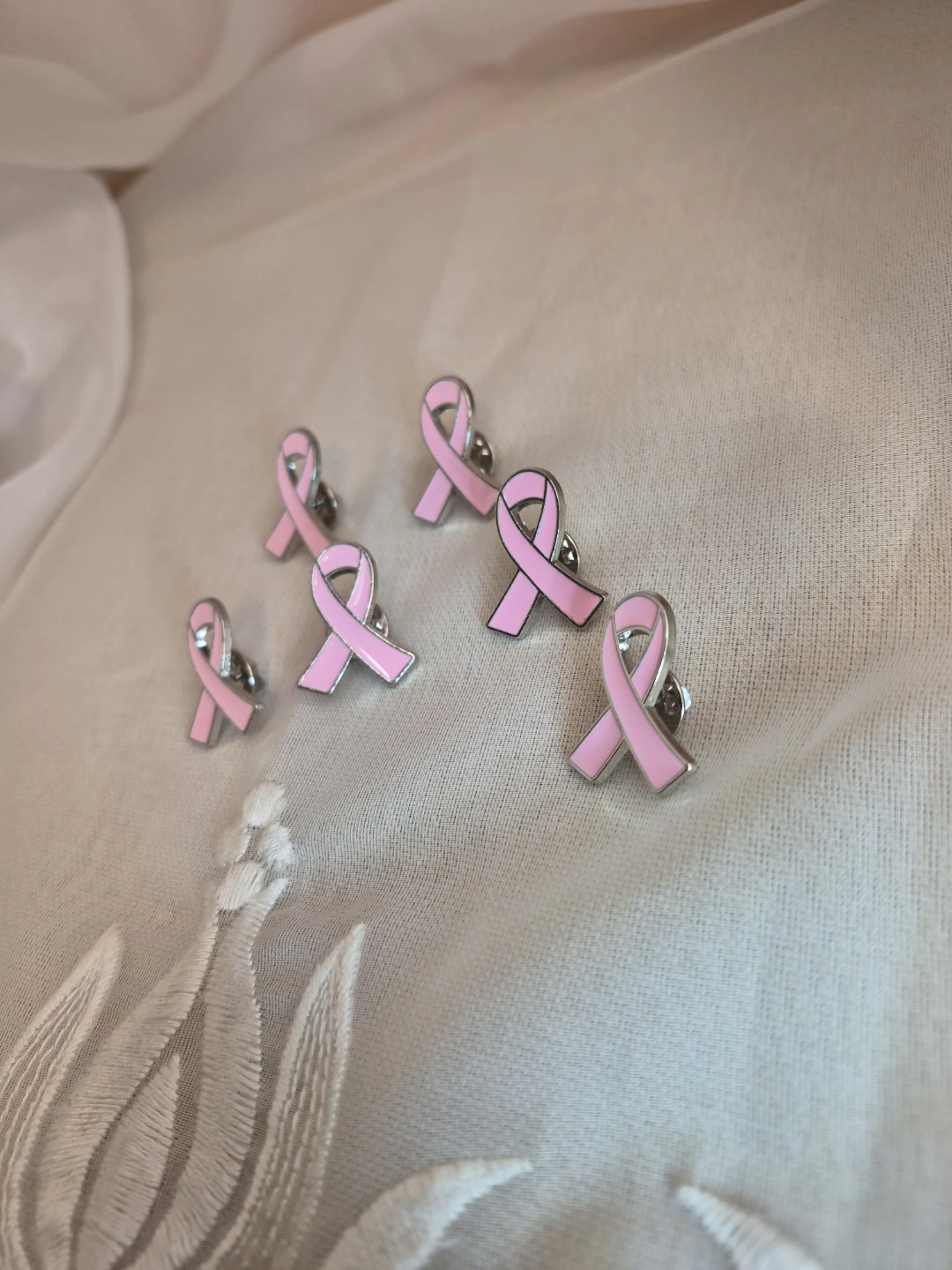 Pink Ribbon Pins Brand New without Tags - photo 4