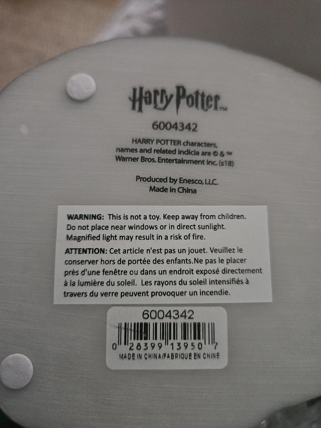 Enesco Harry Potter Hogwarts Castle Waterball - photo 4