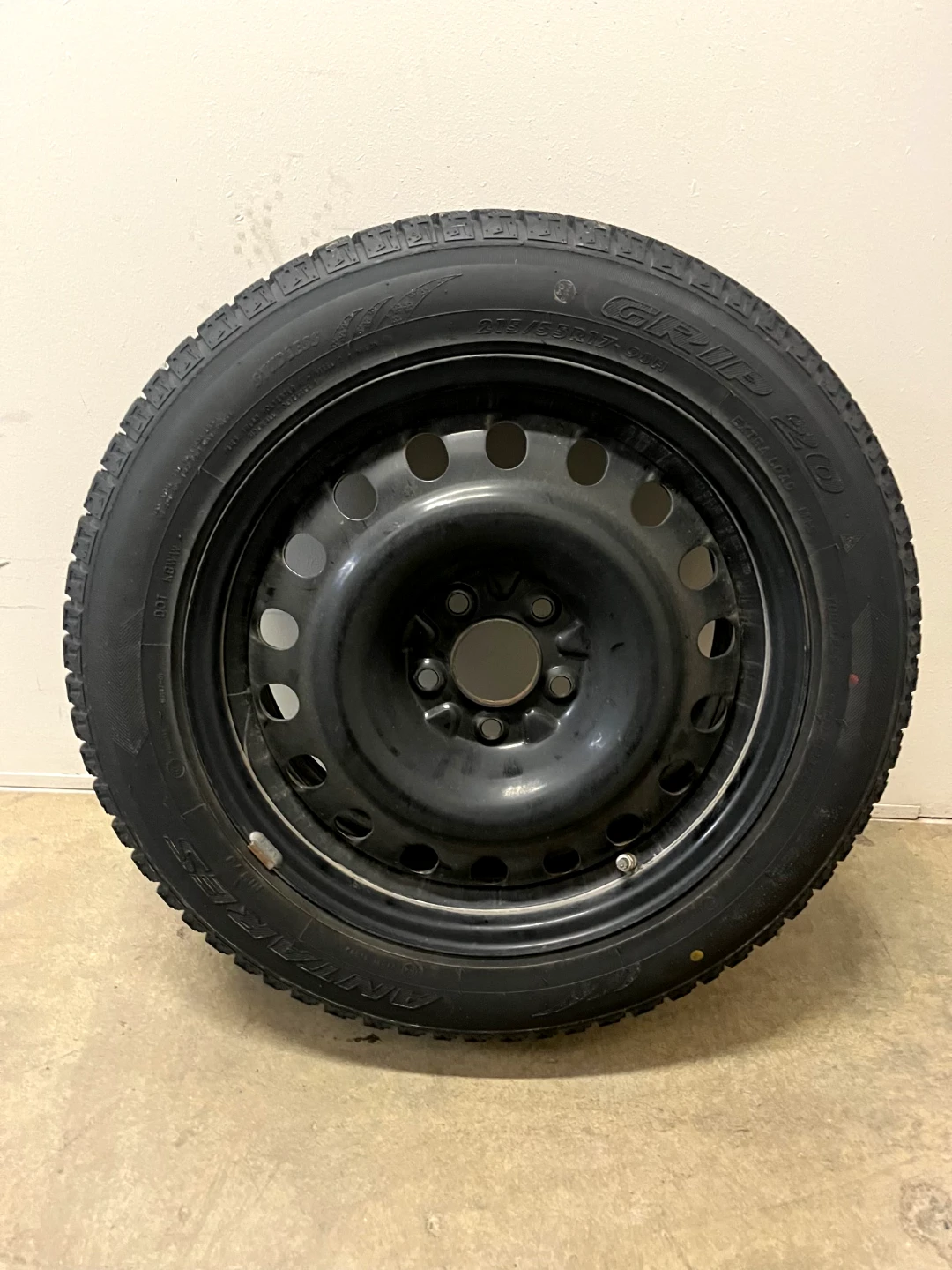Antares Grip 20 Winter Tire on Steel Rim 215/55R17 - photo 4