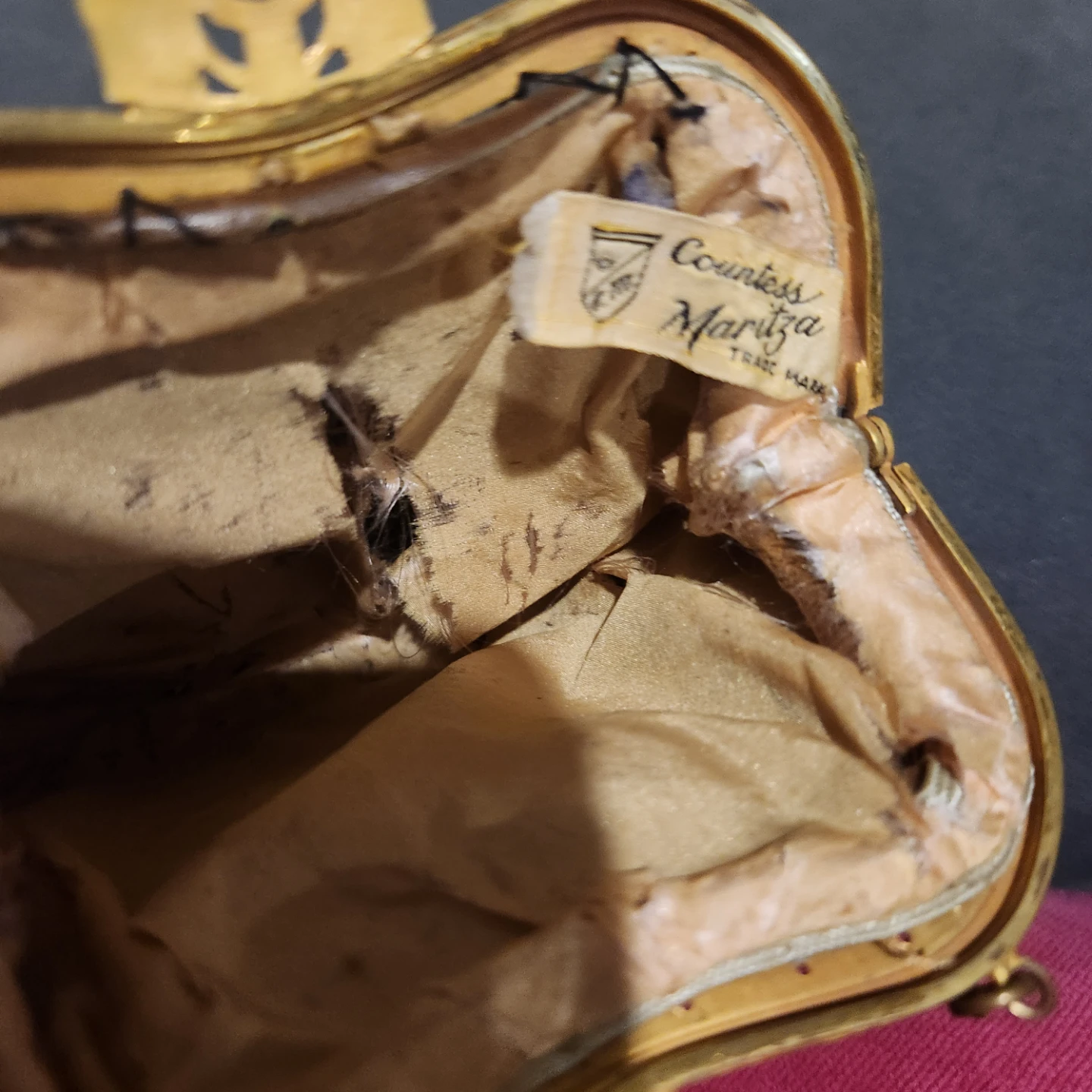 Vintage Countess Maritza Leather Handbag - photo 5