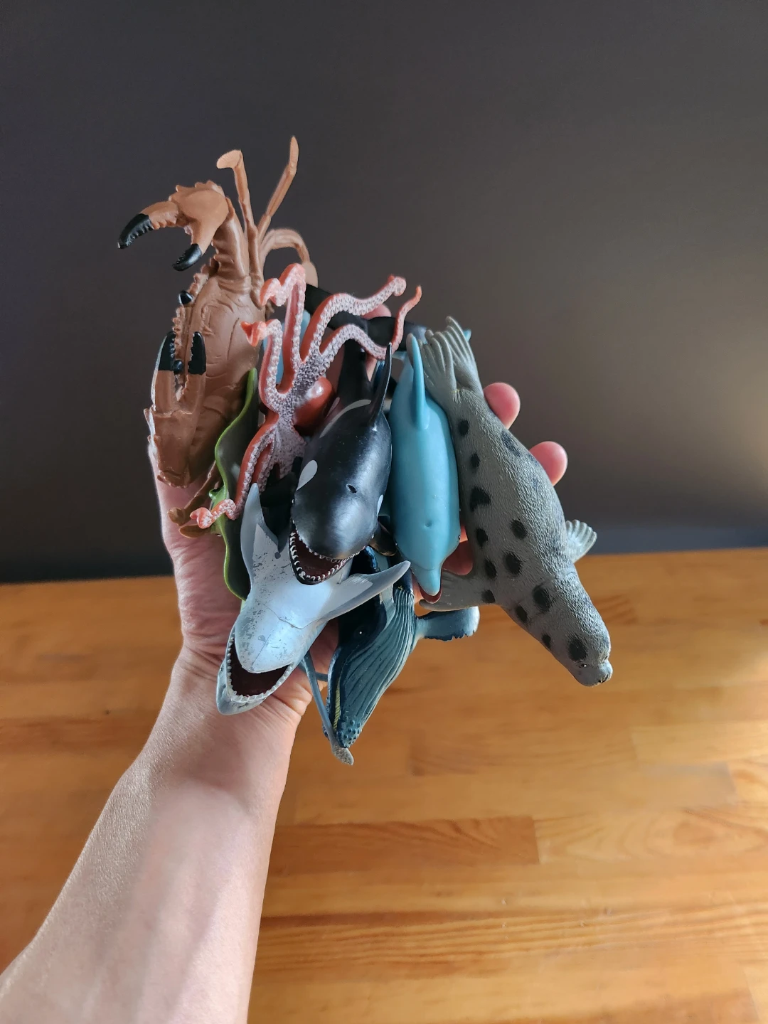 Sea Animal Figurines and Toy Boats Set - photo 5