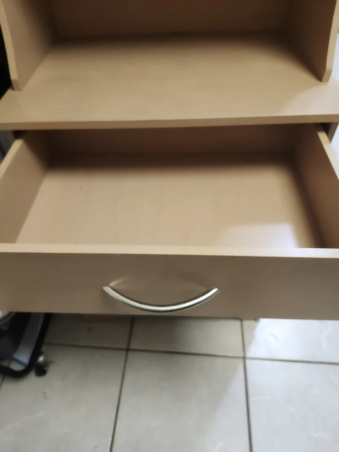 Light Wood Kitchen Hutch Storage Unit - photo 3