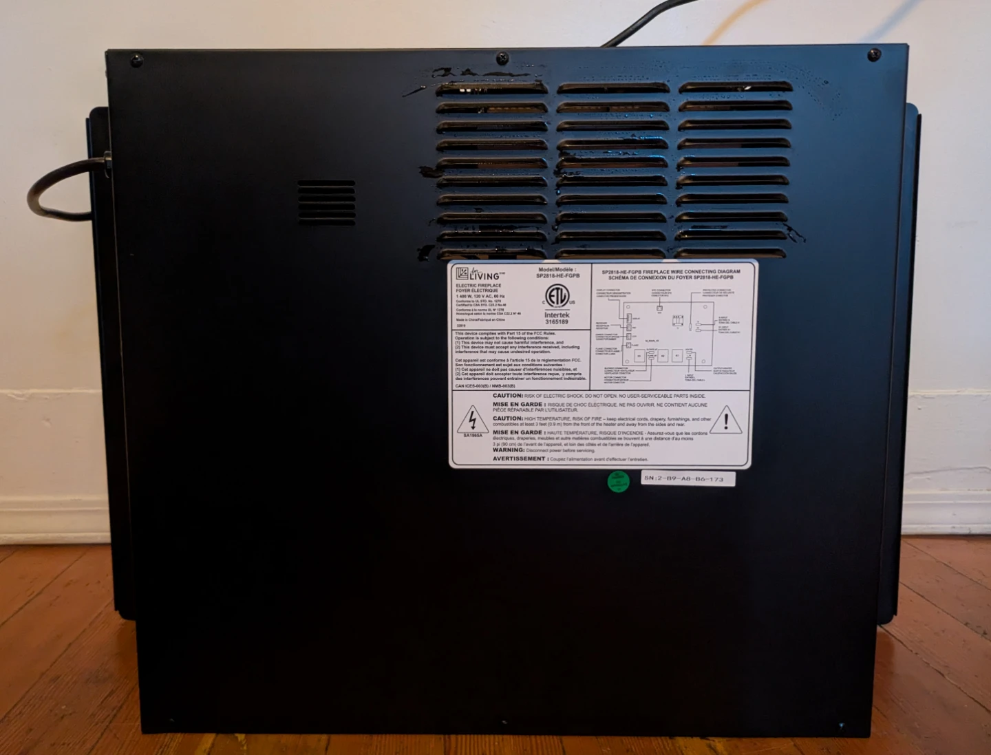For Living Electric Fireplace Insert - photo 4