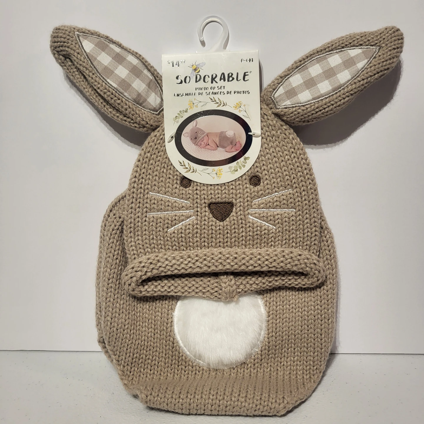 So Dorable Baby Bunny Photo Op Set