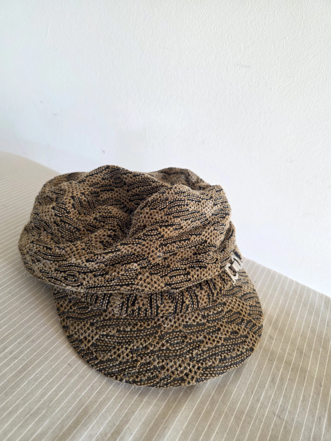 Woven textured Cap