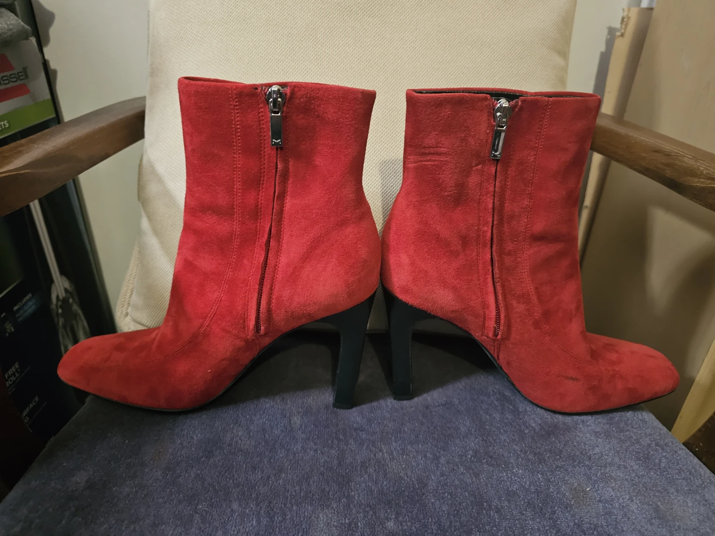 Marc Fisher Ltd Red Suede Boots - photo 2