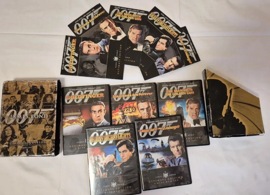 007 James Bond Ultimate Edition Volume 1 DVDs