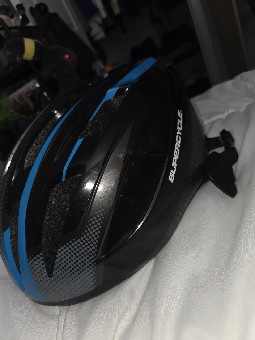 Supercycle Bike Helmet Black and Blue - photo 5