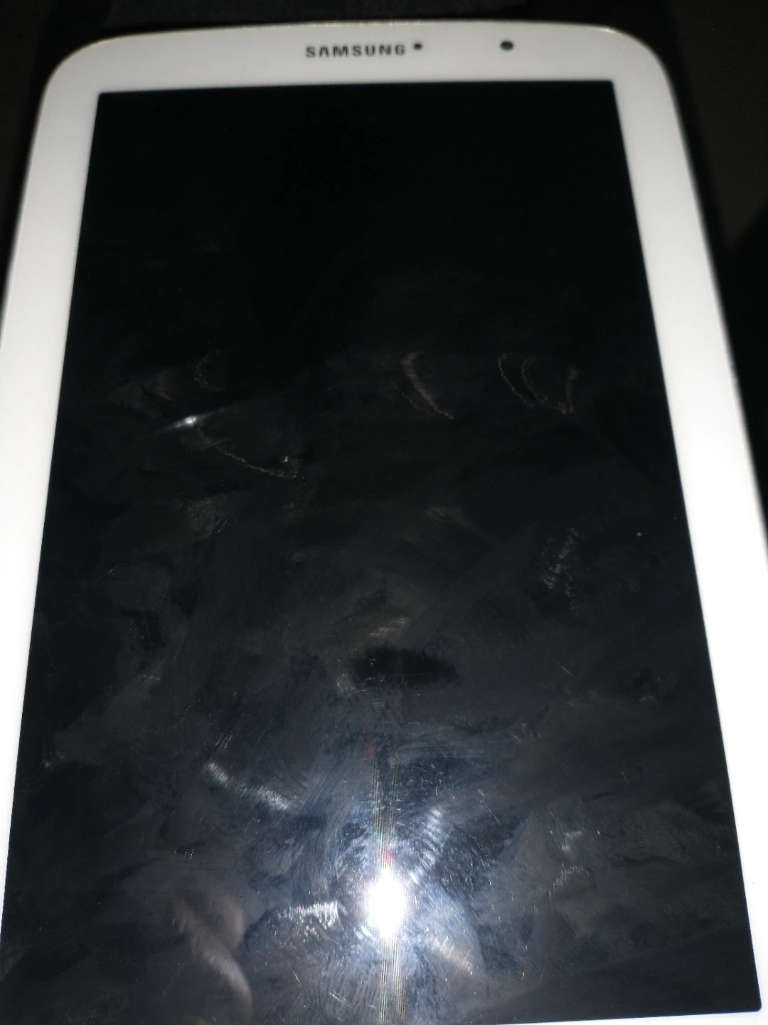 White Samsung Tablet - photo 2