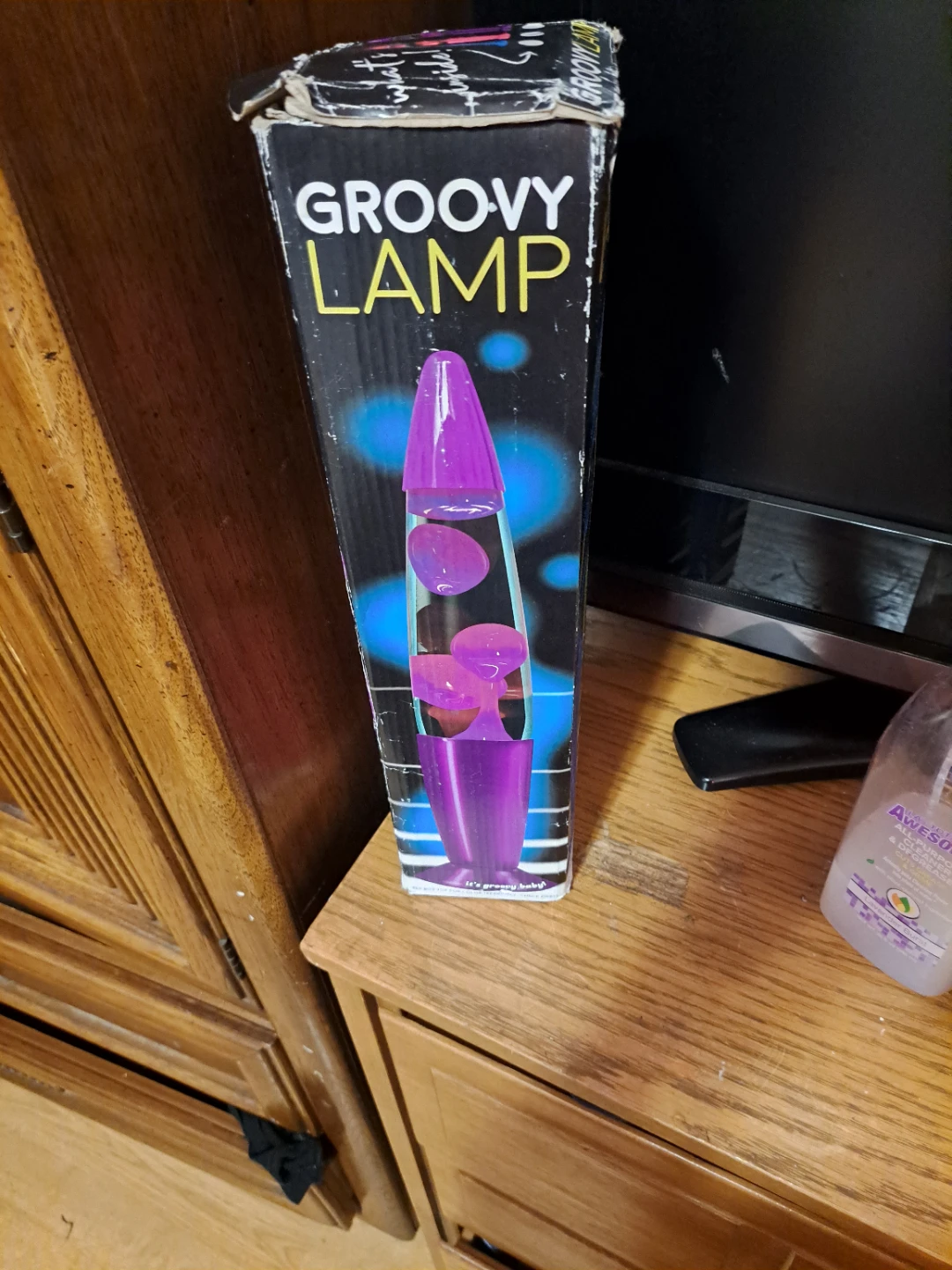Groovy Lamp Purple
