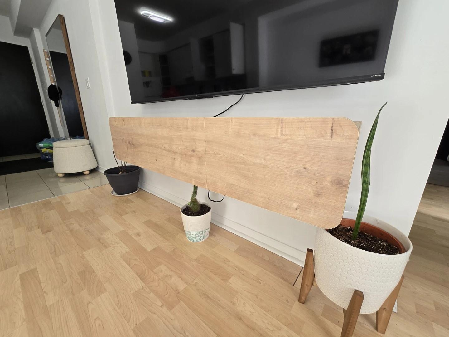 Wall-mounted Floating TV/Book stand