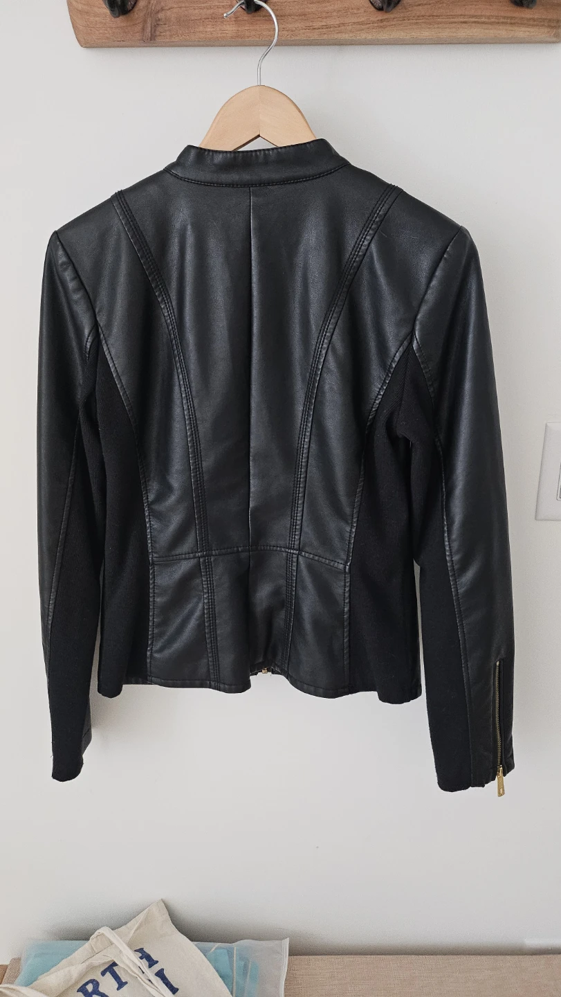 Kenneth Cole Reaction Faux Leather Jacket - photo 2