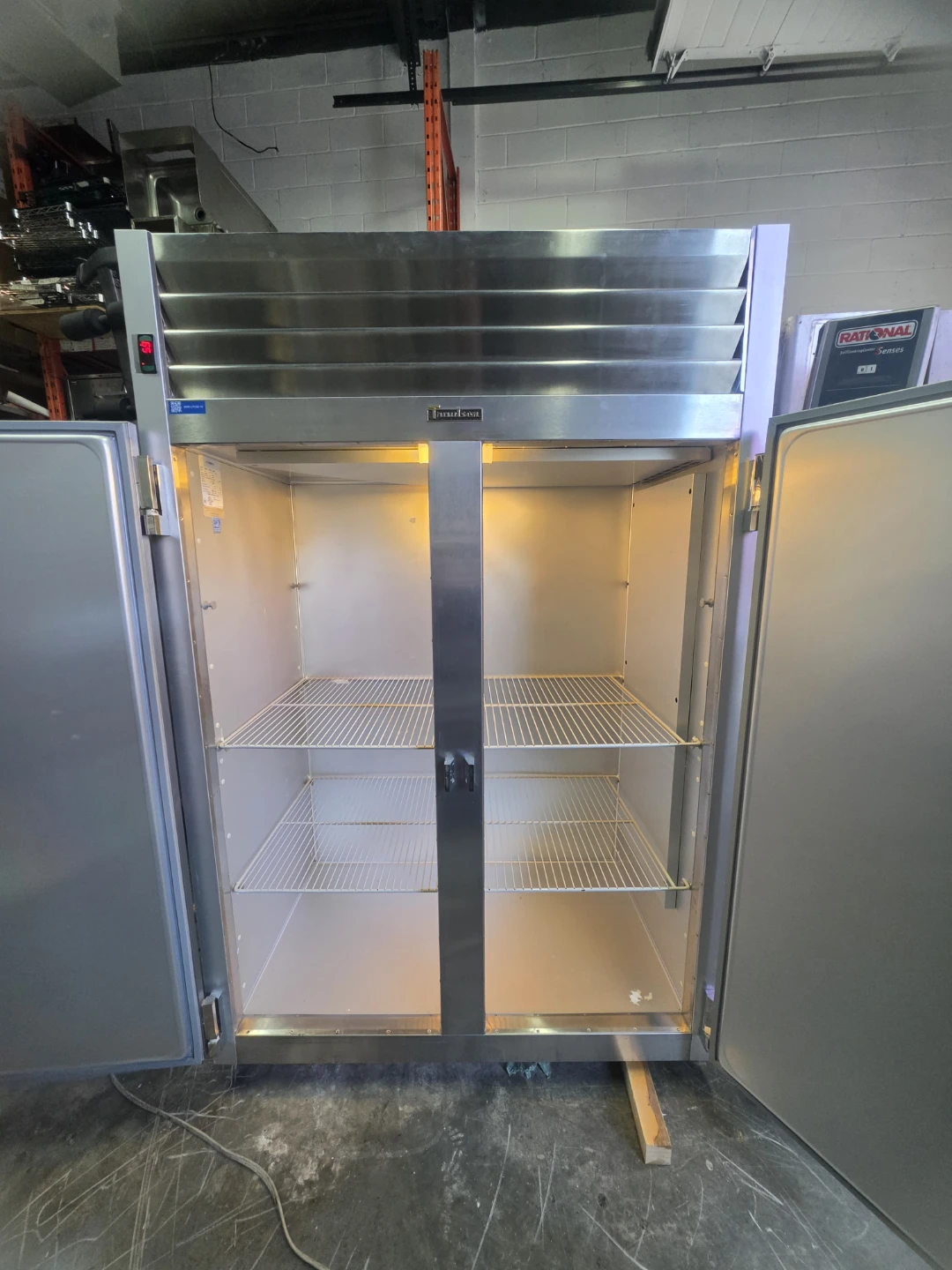 Commercial Stainless Steel Double-Door Cabinet - photo 2