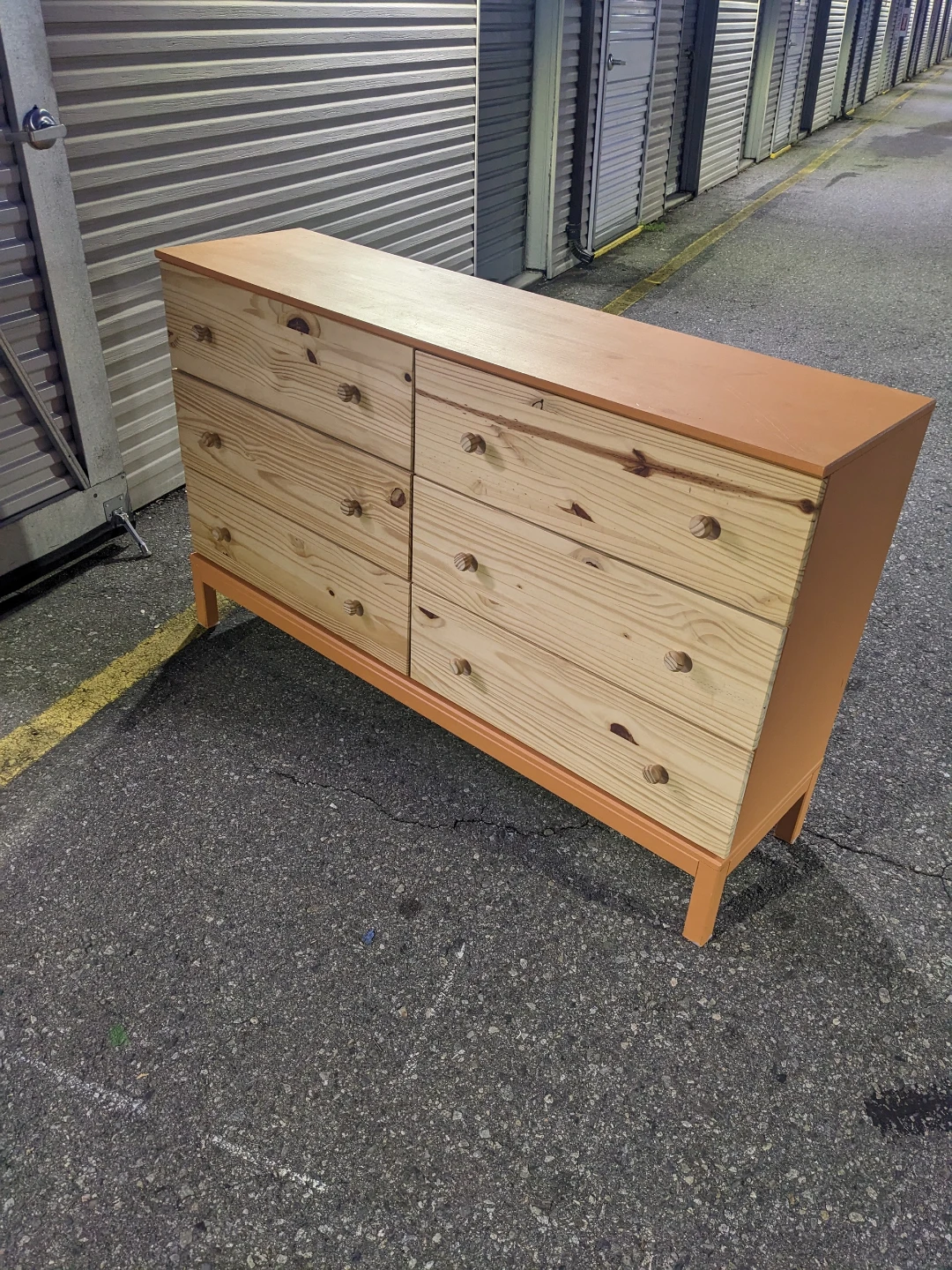 IKEA Tarva 6-Drawer Dresser one big and 2 small - photo 2
