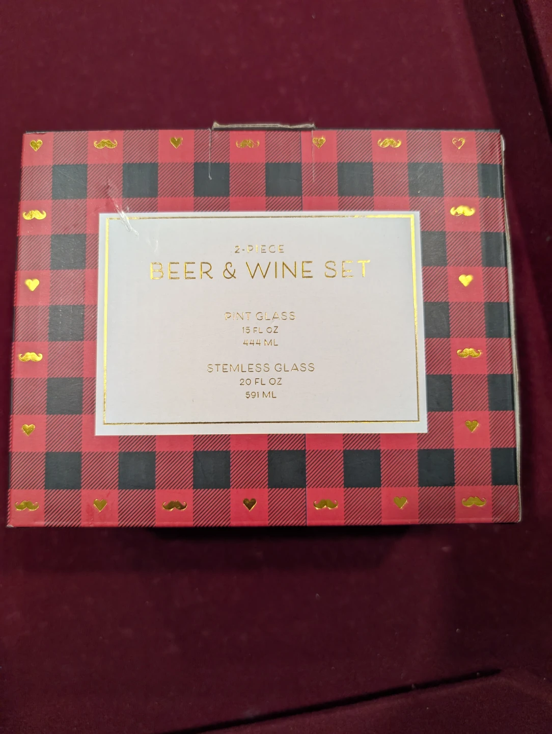 2-Piece Beer & Wine Glass Set - photo 2
