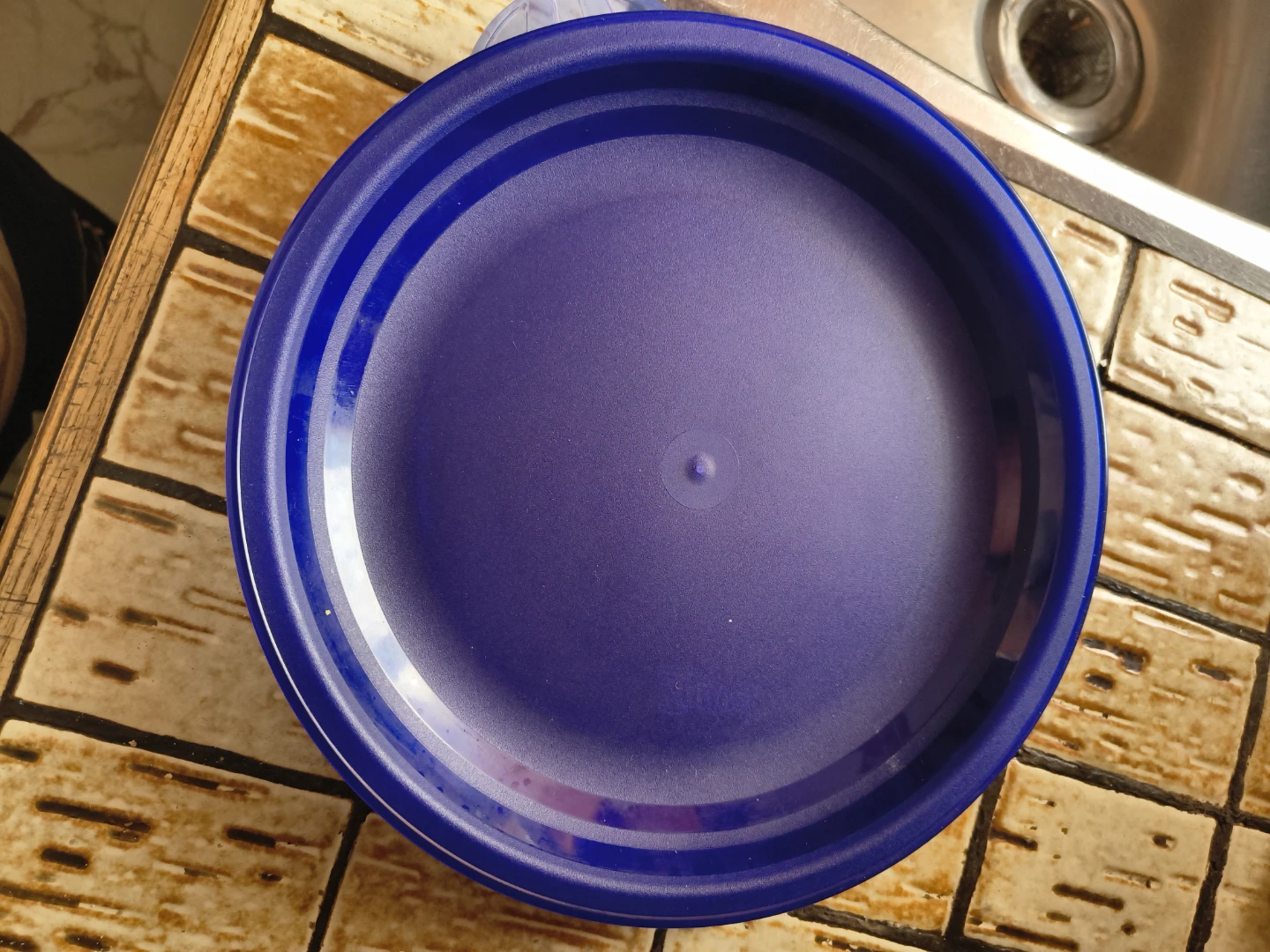4 Ziploc Blue Food Storage Lid and Plates - photo 2