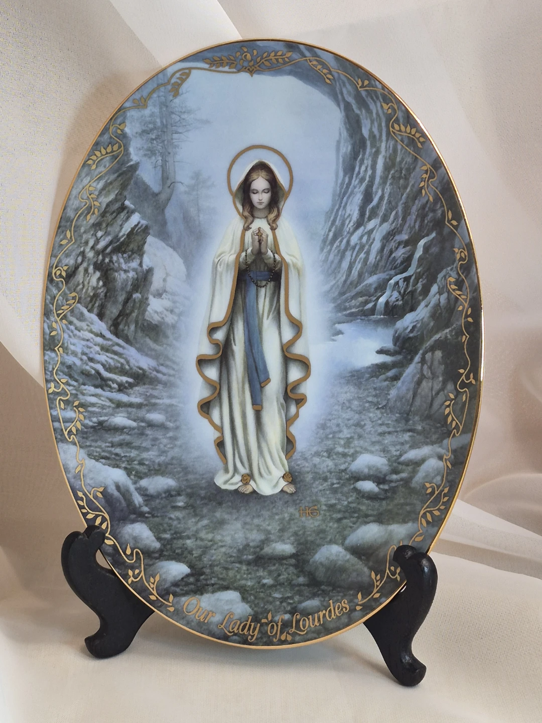 Our Lady of Lourdes Collector Plate - photo 4