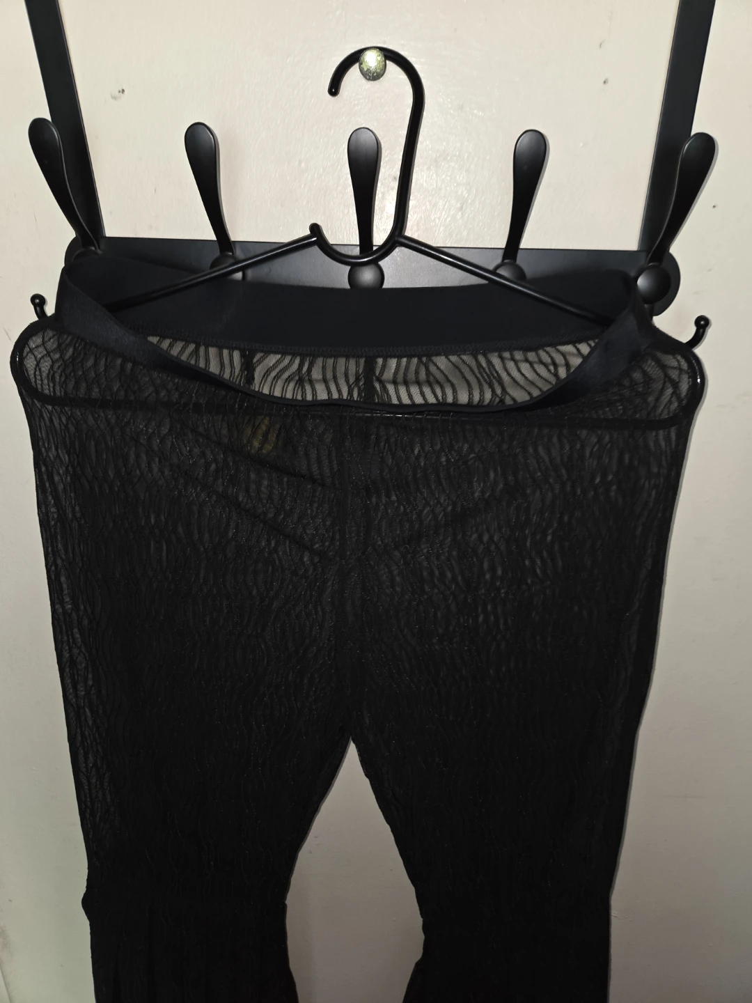 Sheer Bell Pants W/ Pattern in a Ladies L - photo 2