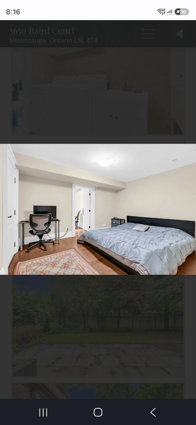 Black Modern Platform Bed Frame